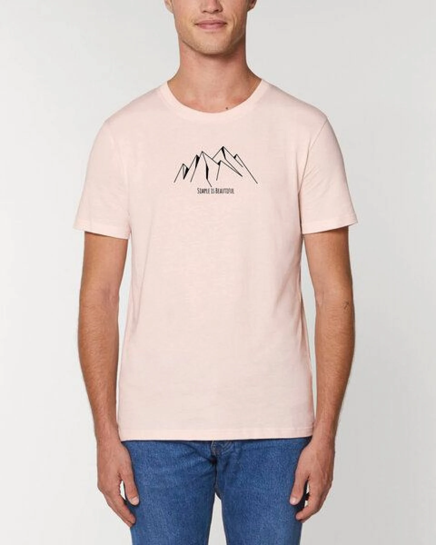 Human Family Bio Unisex Rundhals T-Shirt "Create - Simplicity" – Ansicht 2