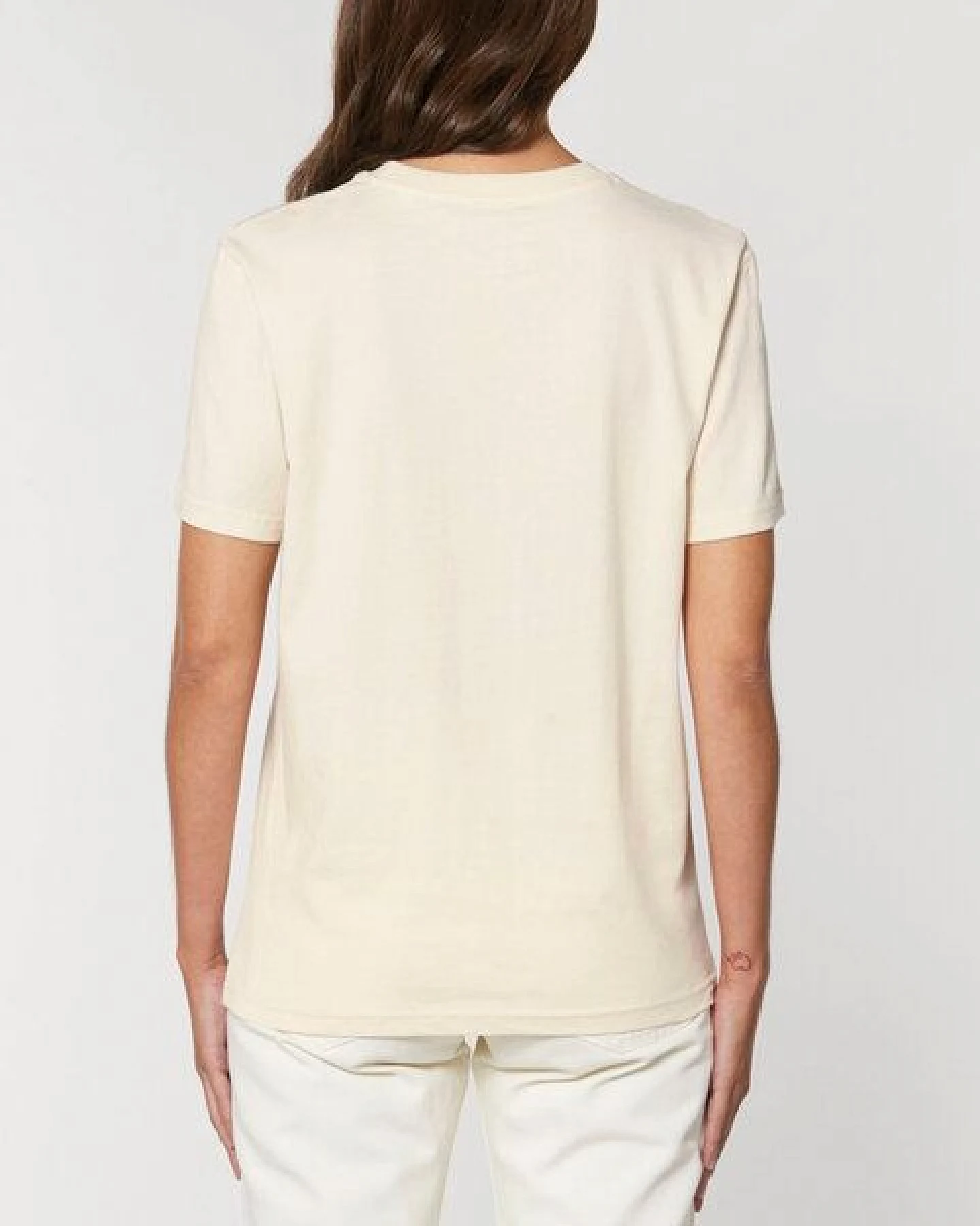 Human Family Bio Unisex Rundhals T-Shirt "Create - Simplicity" – Ansicht 4