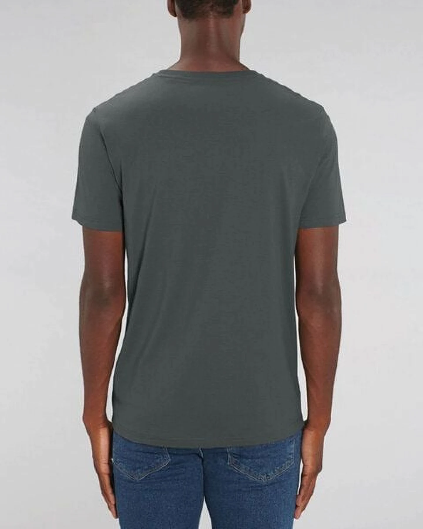 Human Family Bio Herren City T-Shirt "Amsterdam - Coordinates" aus Bio-Baumwolle – Ansicht 3