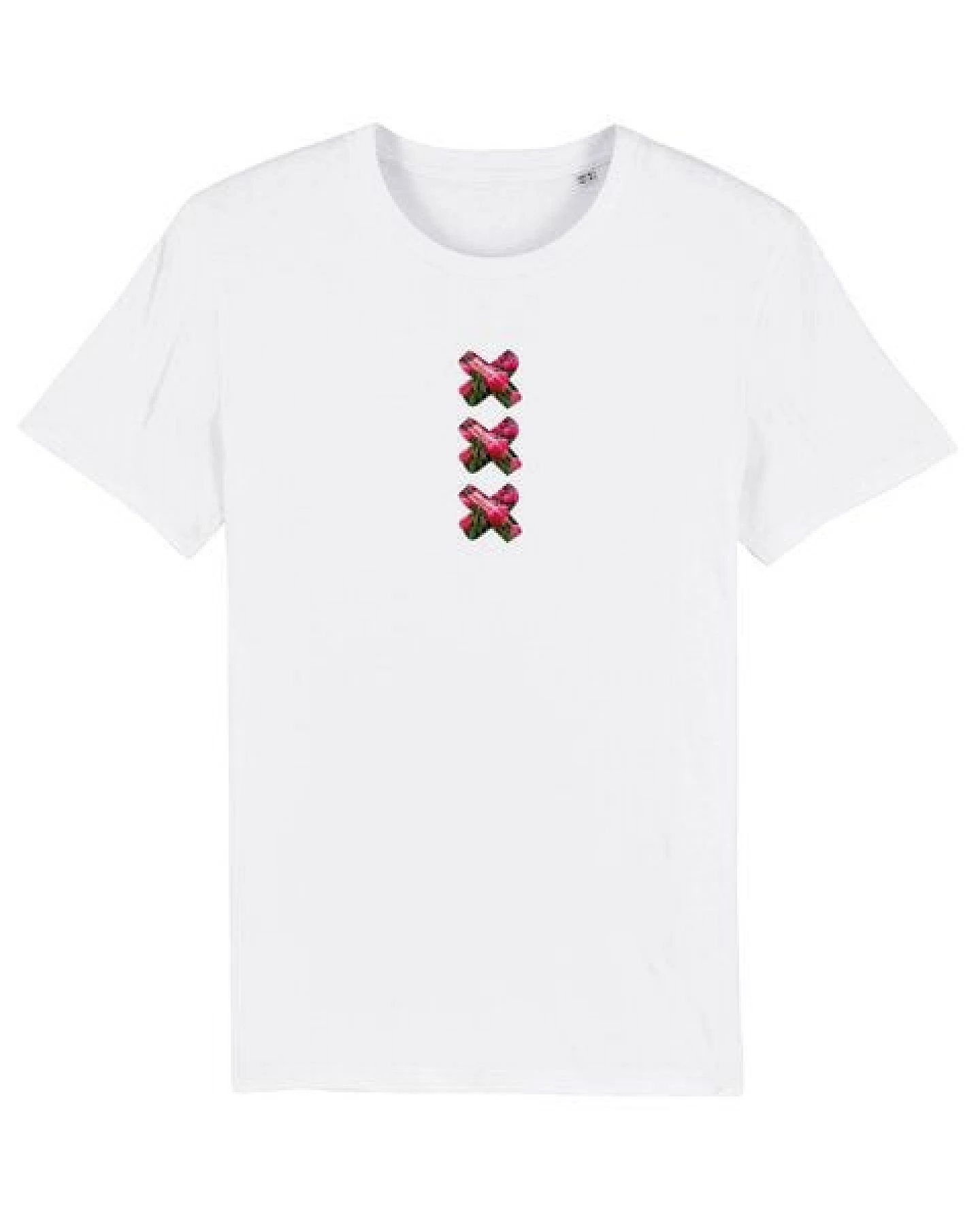 Human Family Bio Herren City T-Shirt "Amsterdam - XXX Tulip" – Ansicht 3