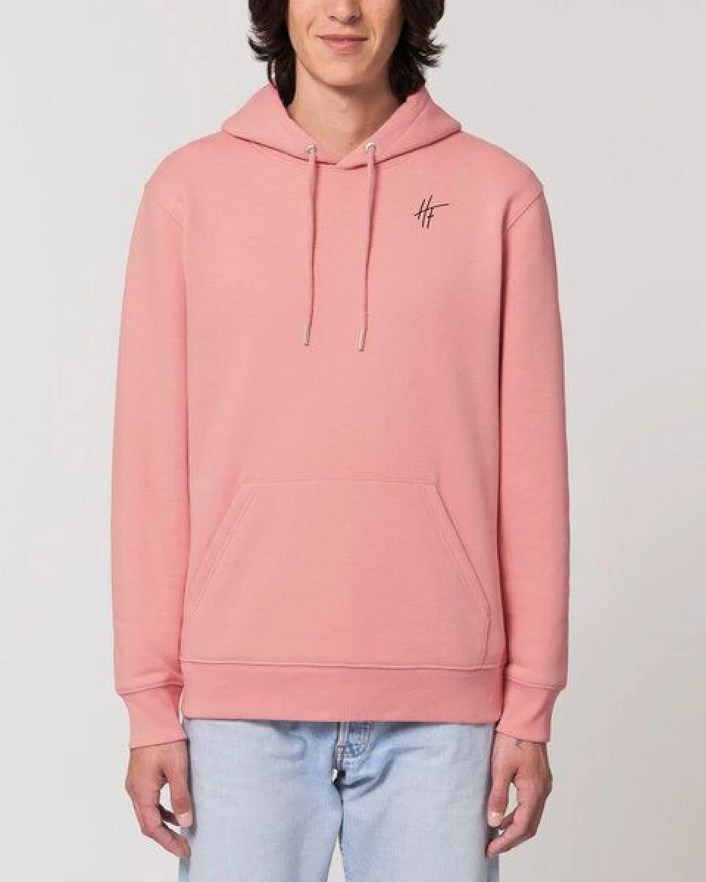 Human Family Bio Unisex Basic Hoodie - "HF" – Ansicht 2