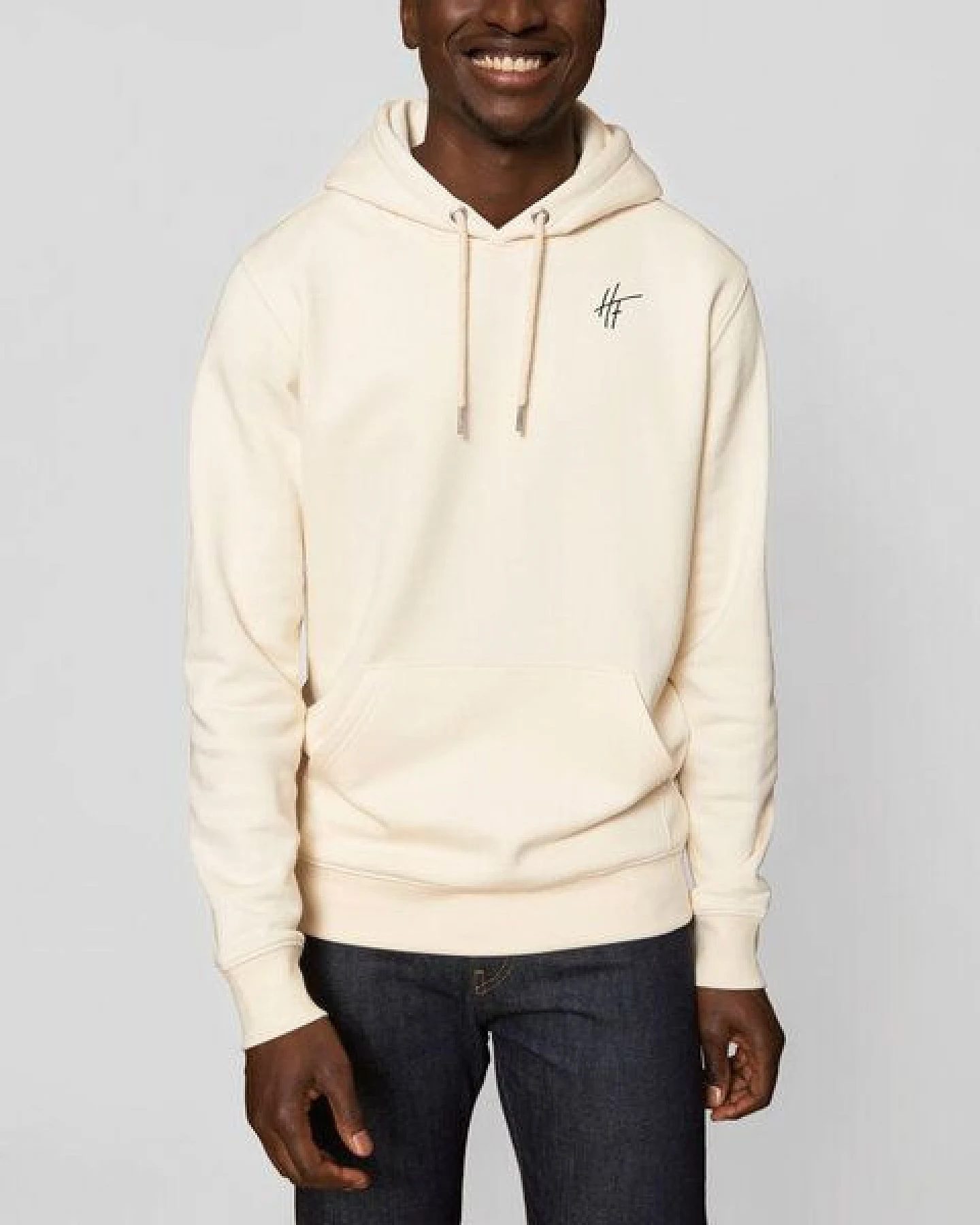 Human Family Bio Unisex Basic Hoodie - "HF" – Ansicht 3