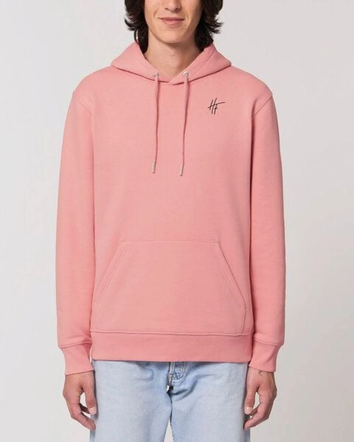 Human Family Bio Unisex Basic Hoodie - "HF" – Ansicht 2