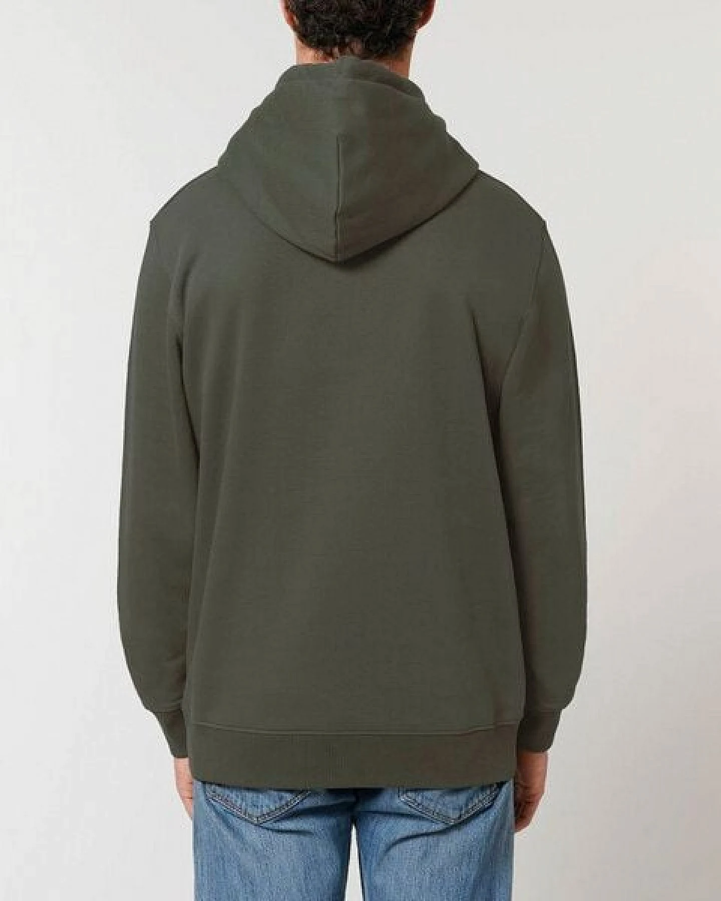 Human Family Bio Unisex Basic Hoodie - "HF" – Ansicht 4