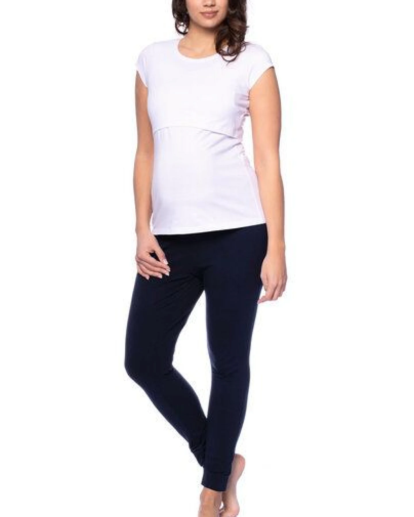 Milchshake FREJA 2tlg. Lounge Umstands- und Still-Pyjama Set aus Bio Baumwolle – Ansicht 3