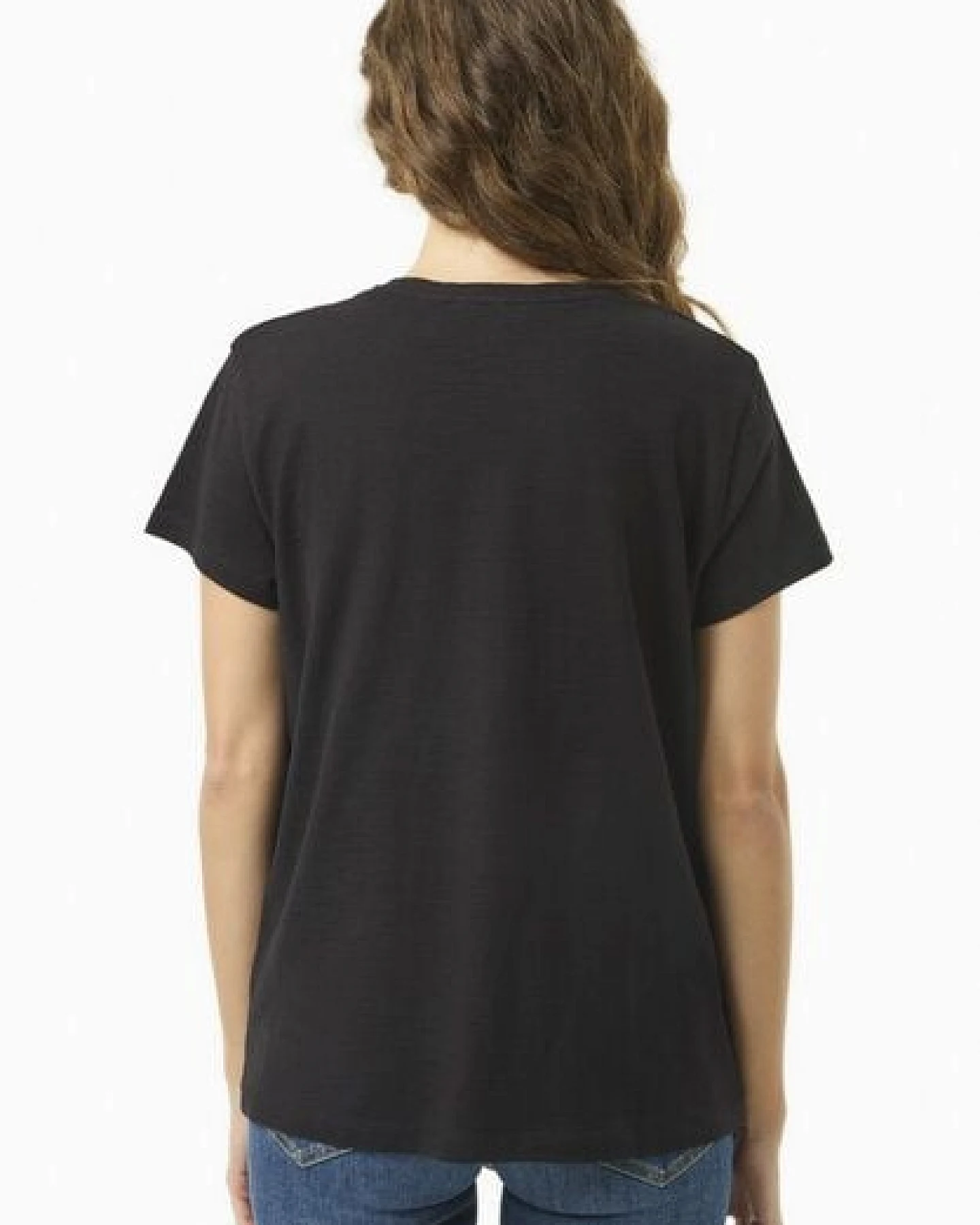 ORGANICATION Damen Basic T-Shirt aus Bio-Baumwolle – Ansicht 4