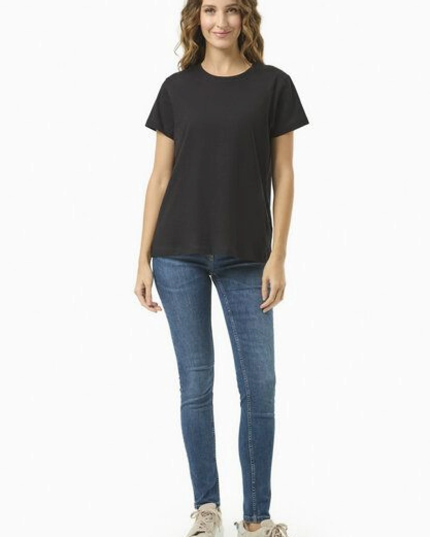 ORGANICATION Damen Basic T-Shirt aus Bio-Baumwolle – Ansicht 2
