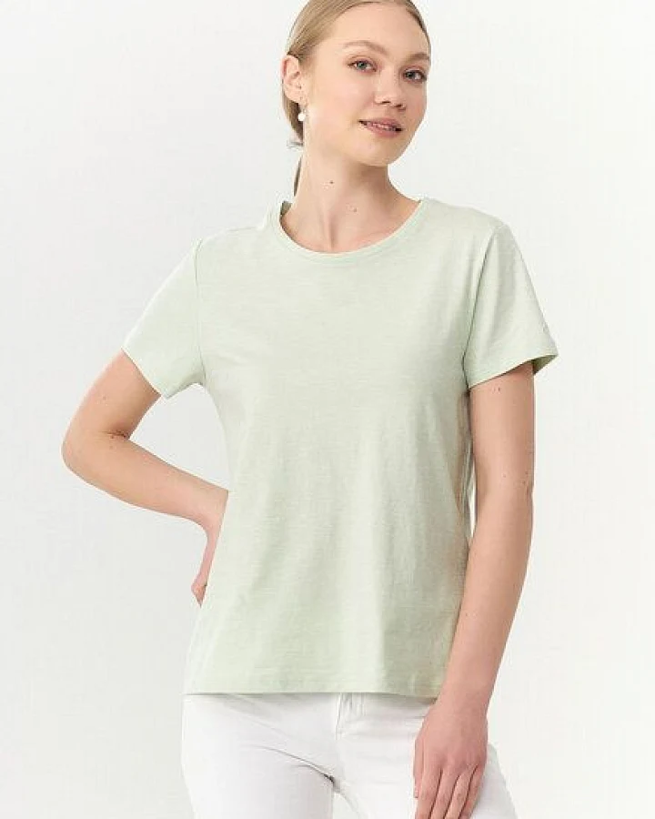 ORGANICATION Damen Basic T-Shirt aus Bio-Baumwolle