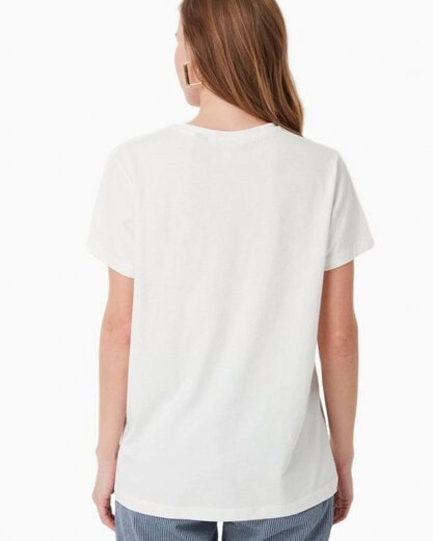 ORGANICATION Damen Basic T-Shirt aus Bio-Baumwolle – Ansicht 4