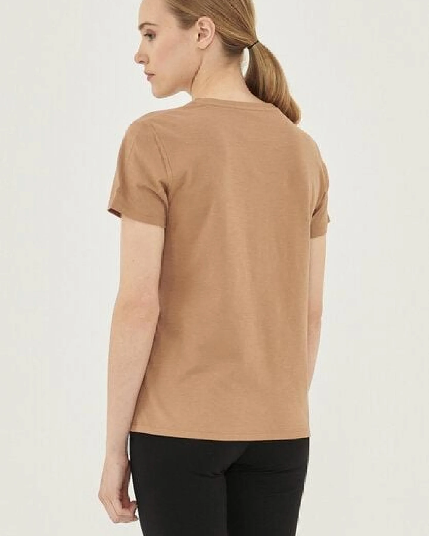 ORGANICATION Damen Basic T-Shirt aus Bio-Baumwolle – Ansicht 4