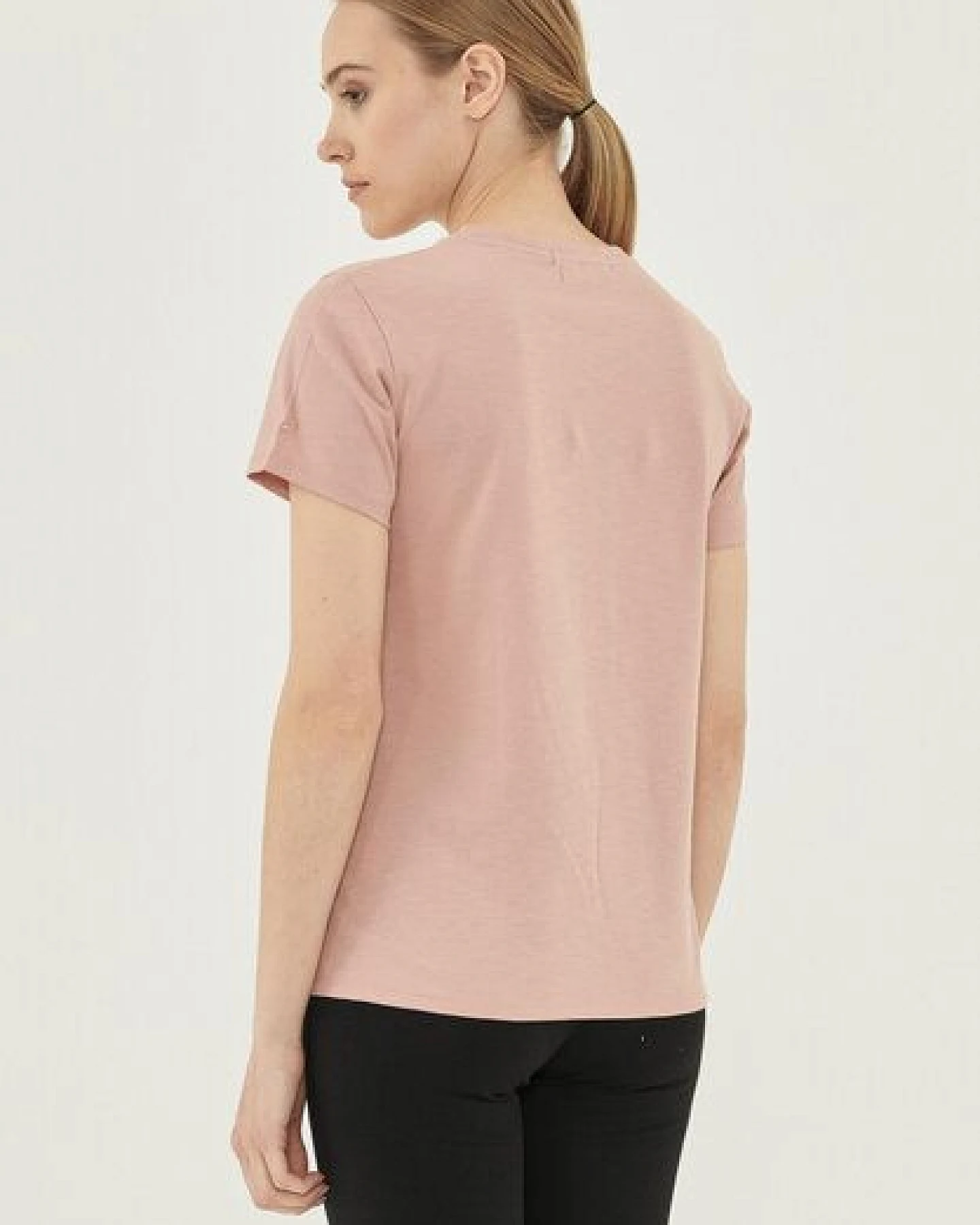 ORGANICATION Damen Basic T-Shirt aus Bio-Baumwolle – Ansicht 4