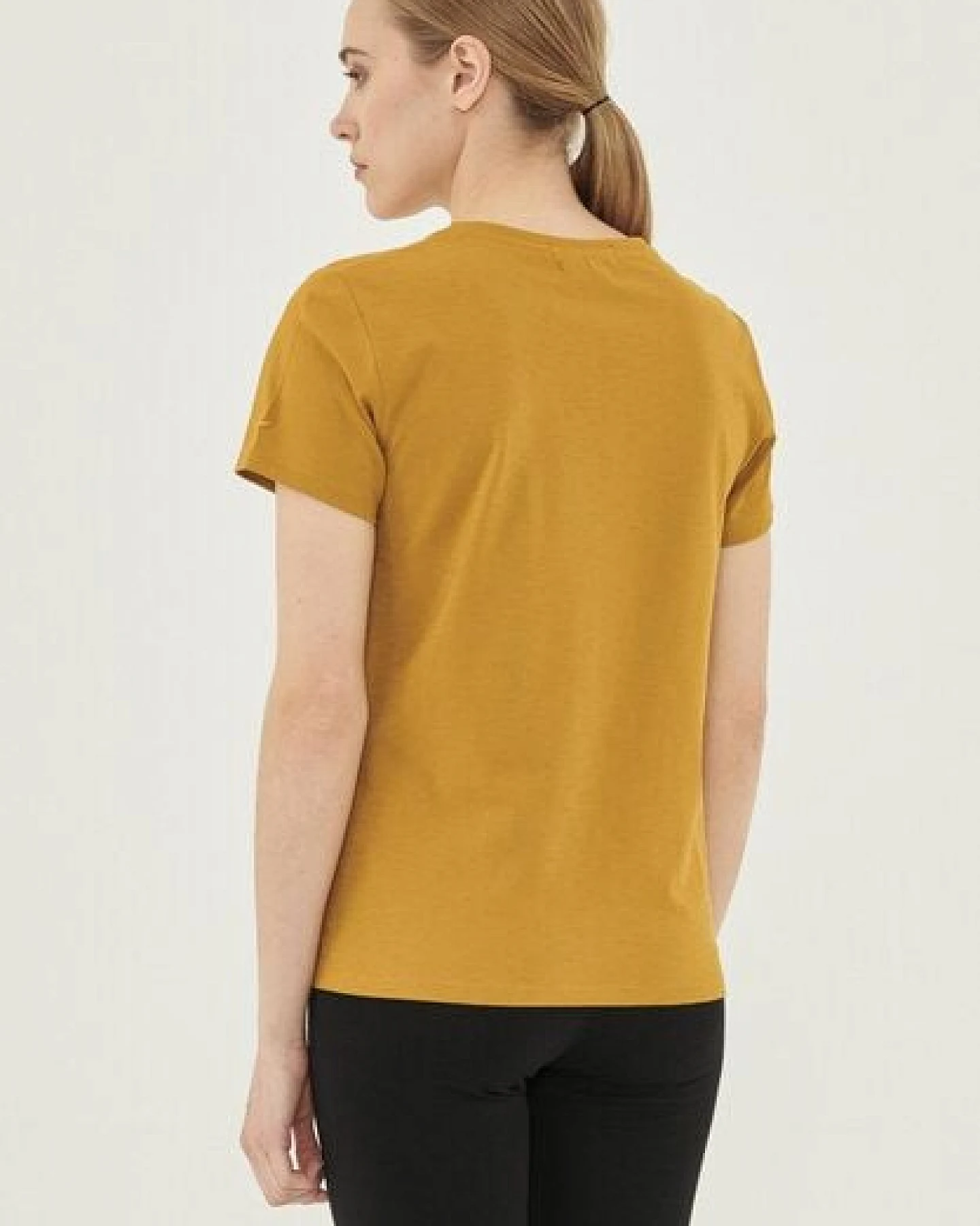 ORGANICATION Damen Basic T-Shirt aus Bio-Baumwolle – Ansicht 4