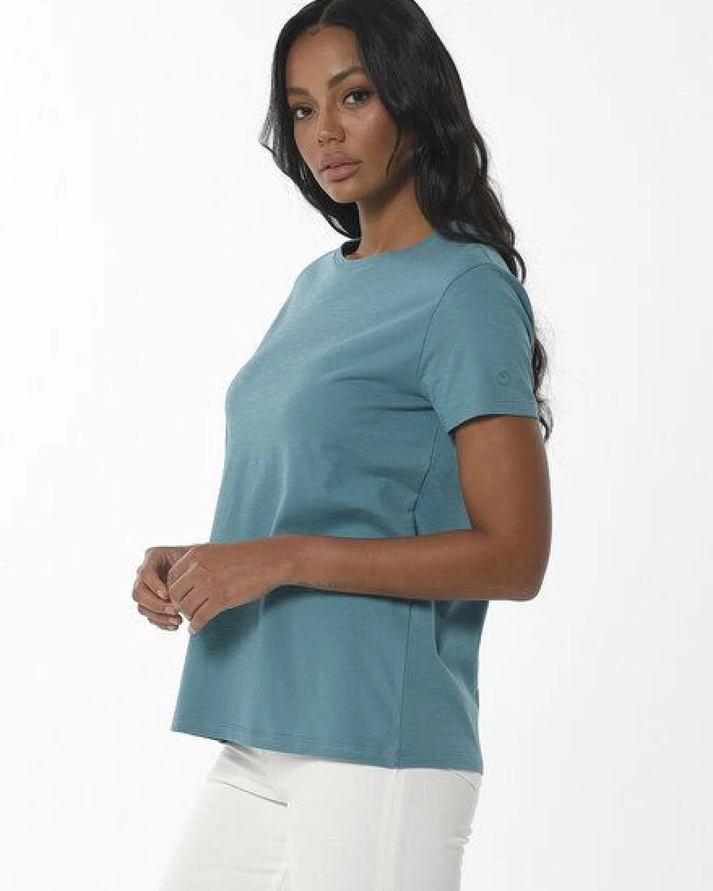 ORGANICATION Damen Basic T-Shirt aus Bio-Baumwolle – Ansicht 3