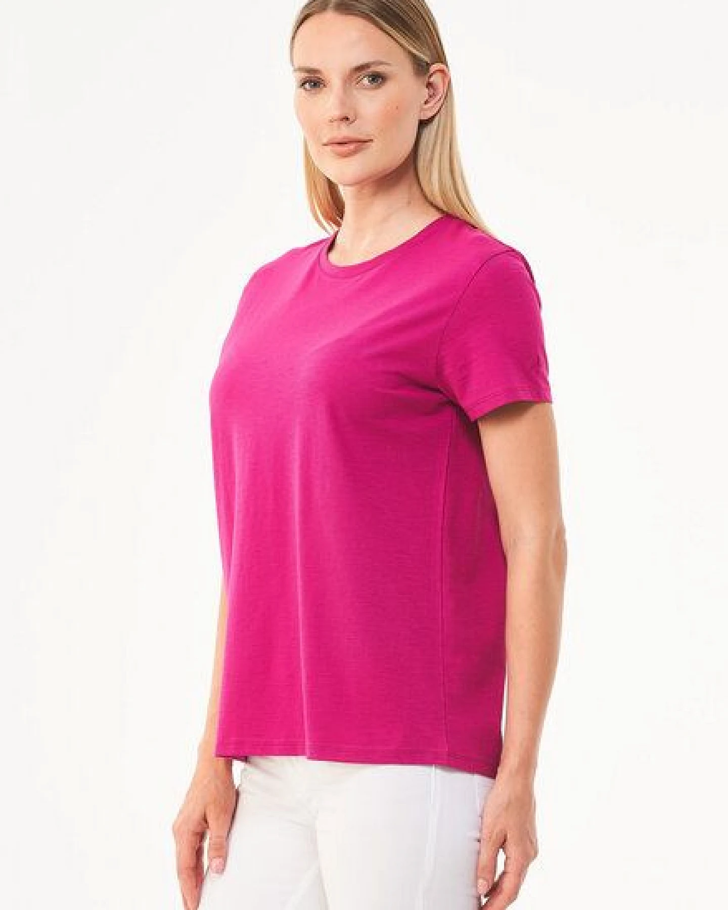 ORGANICATION Damen Basic T-Shirt aus Bio-Baumwolle – Ansicht 3