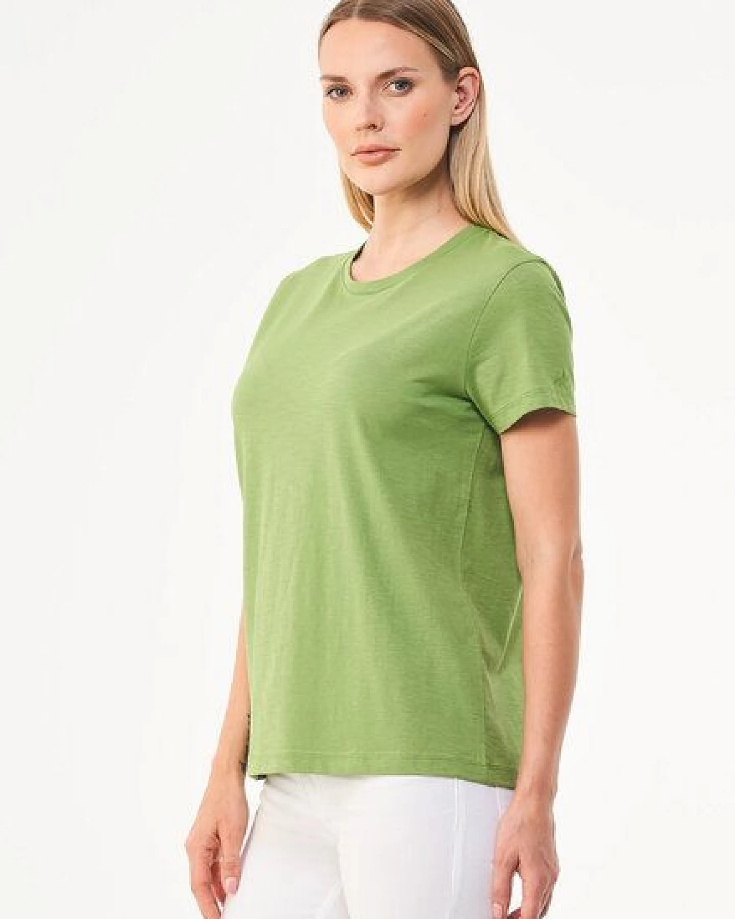 ORGANICATION Damen Basic T-Shirt aus Bio-Baumwolle – Ansicht 3