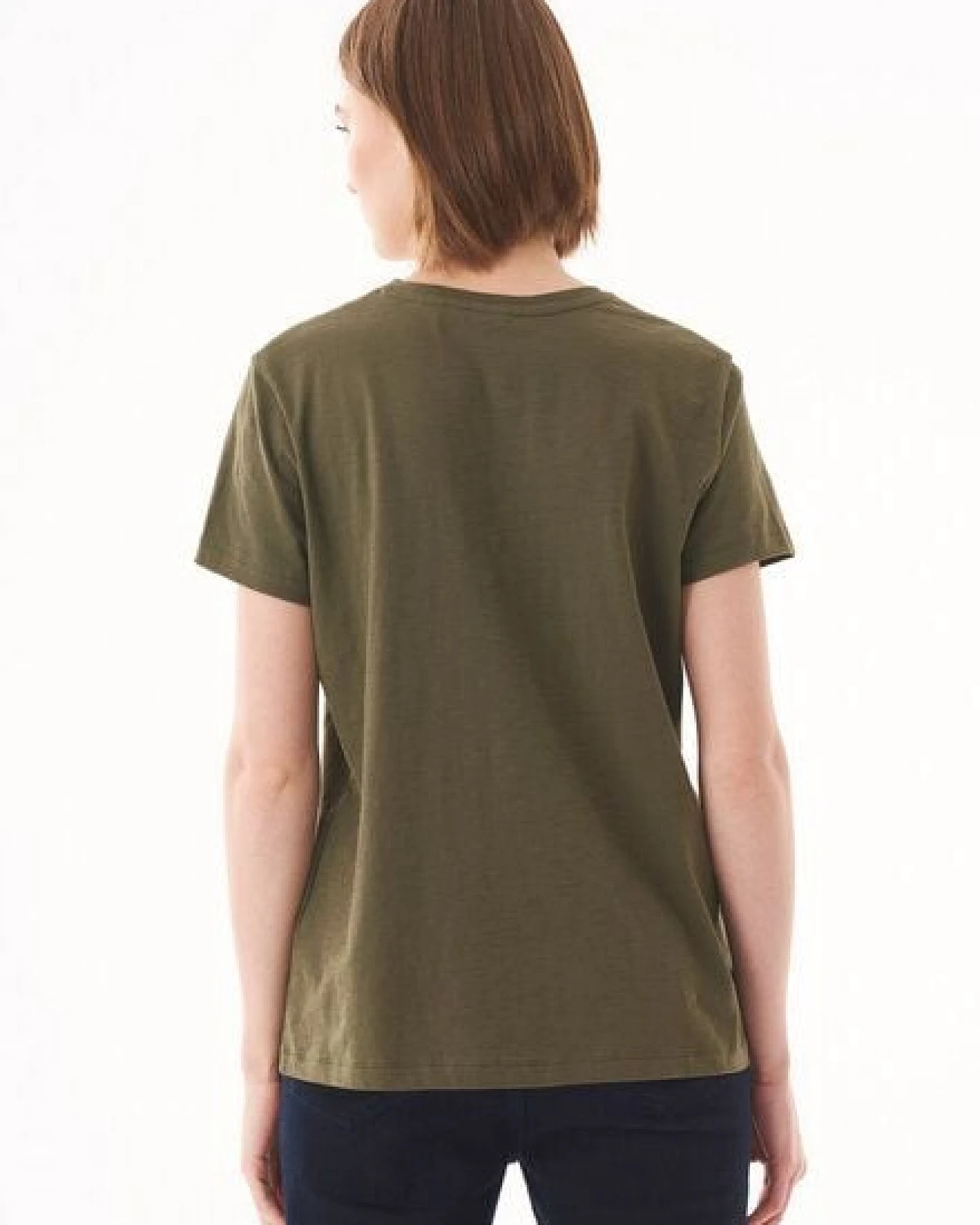 ORGANICATION Damen Basic T-Shirt aus Bio-Baumwolle – Ansicht 4