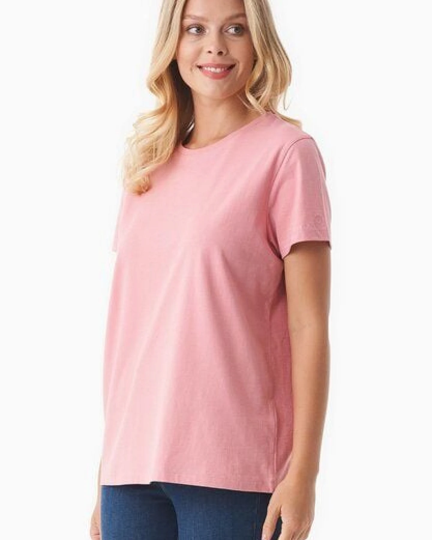 ORGANICATION Damen Basic T-Shirt aus Bio-Baumwolle – Ansicht 4