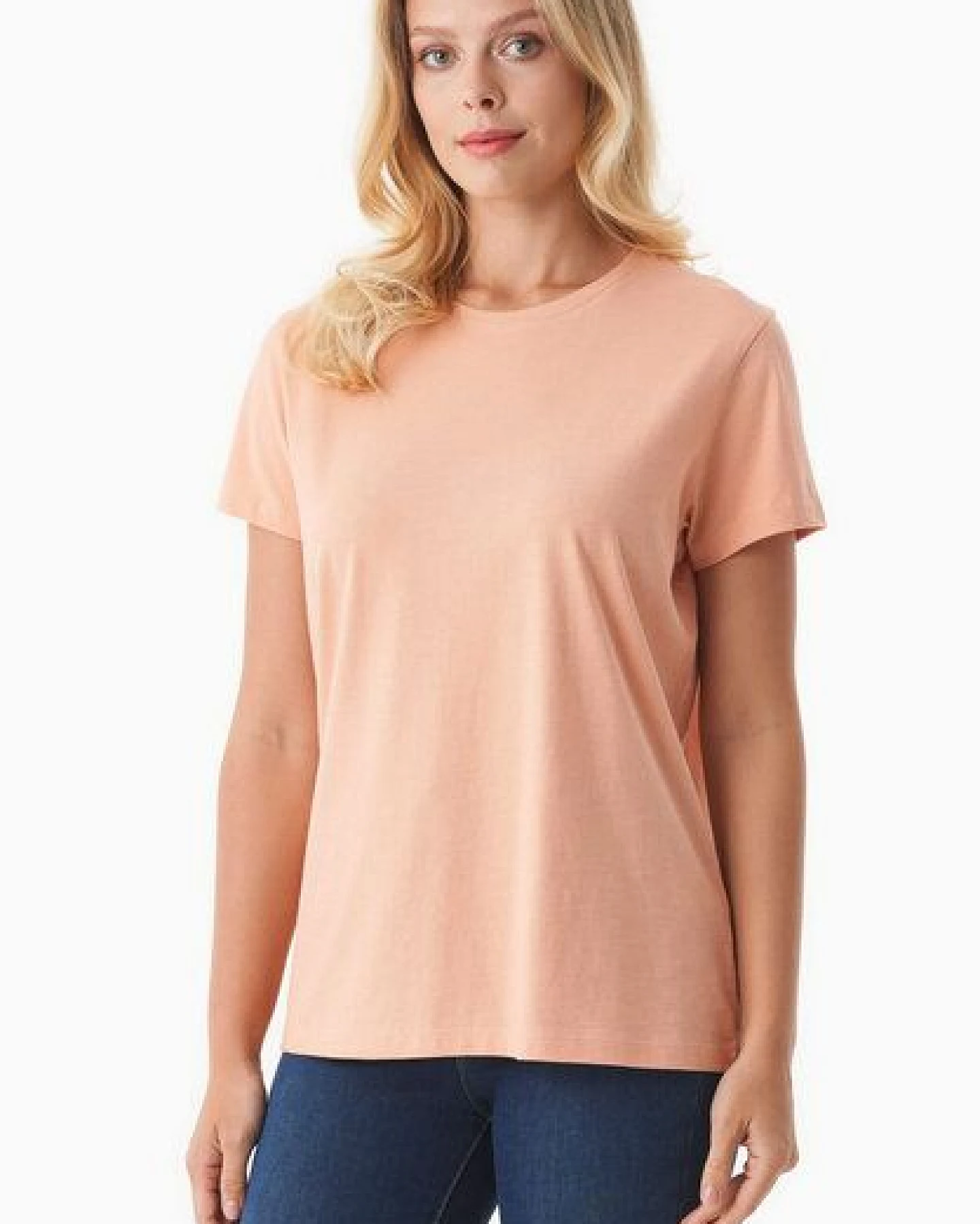 ORGANICATION Damen Basic T-Shirt aus Bio-Baumwolle – Ansicht 3