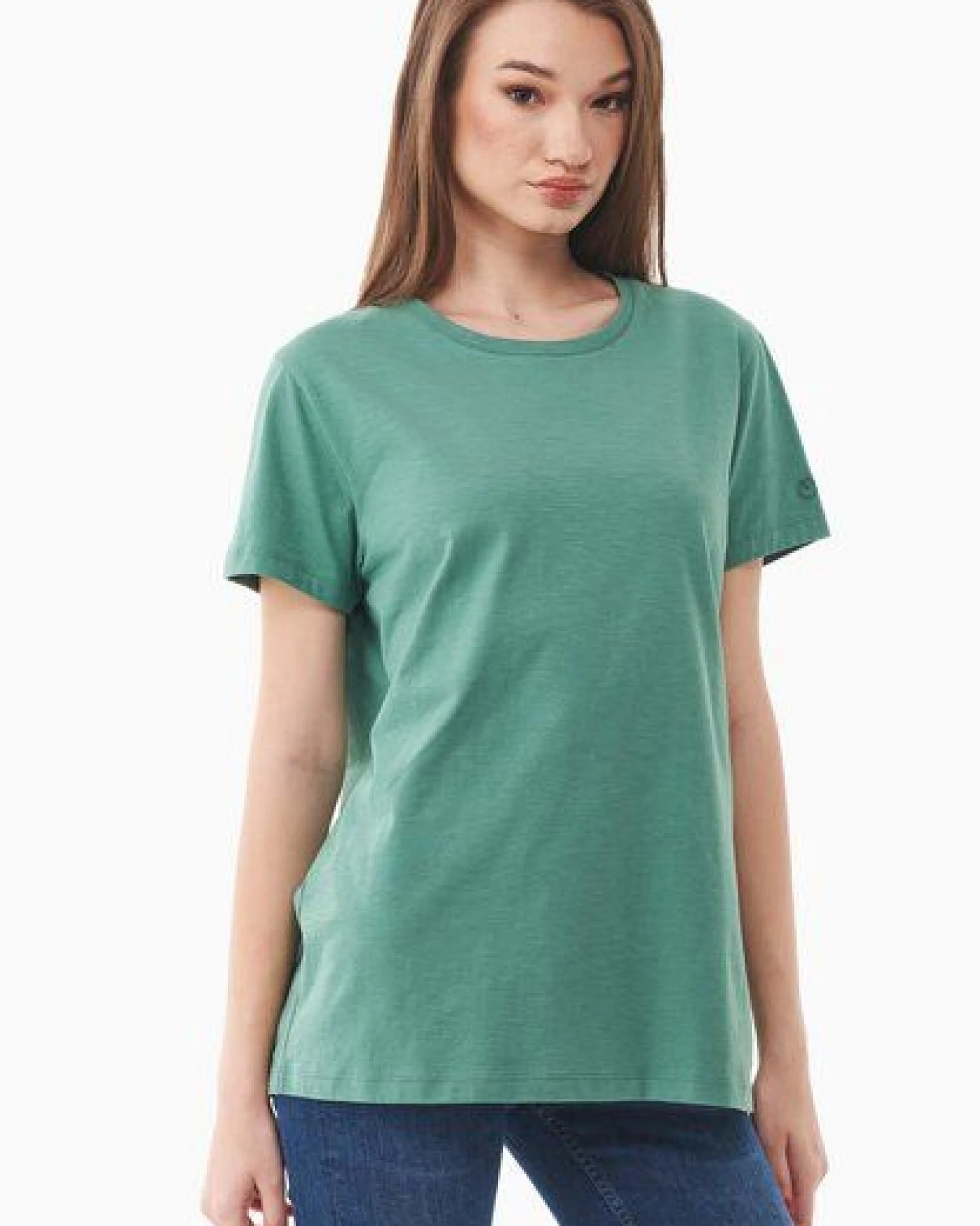 ORGANICATION Damen Basic T-Shirt aus Bio-Baumwolle – Ansicht 3