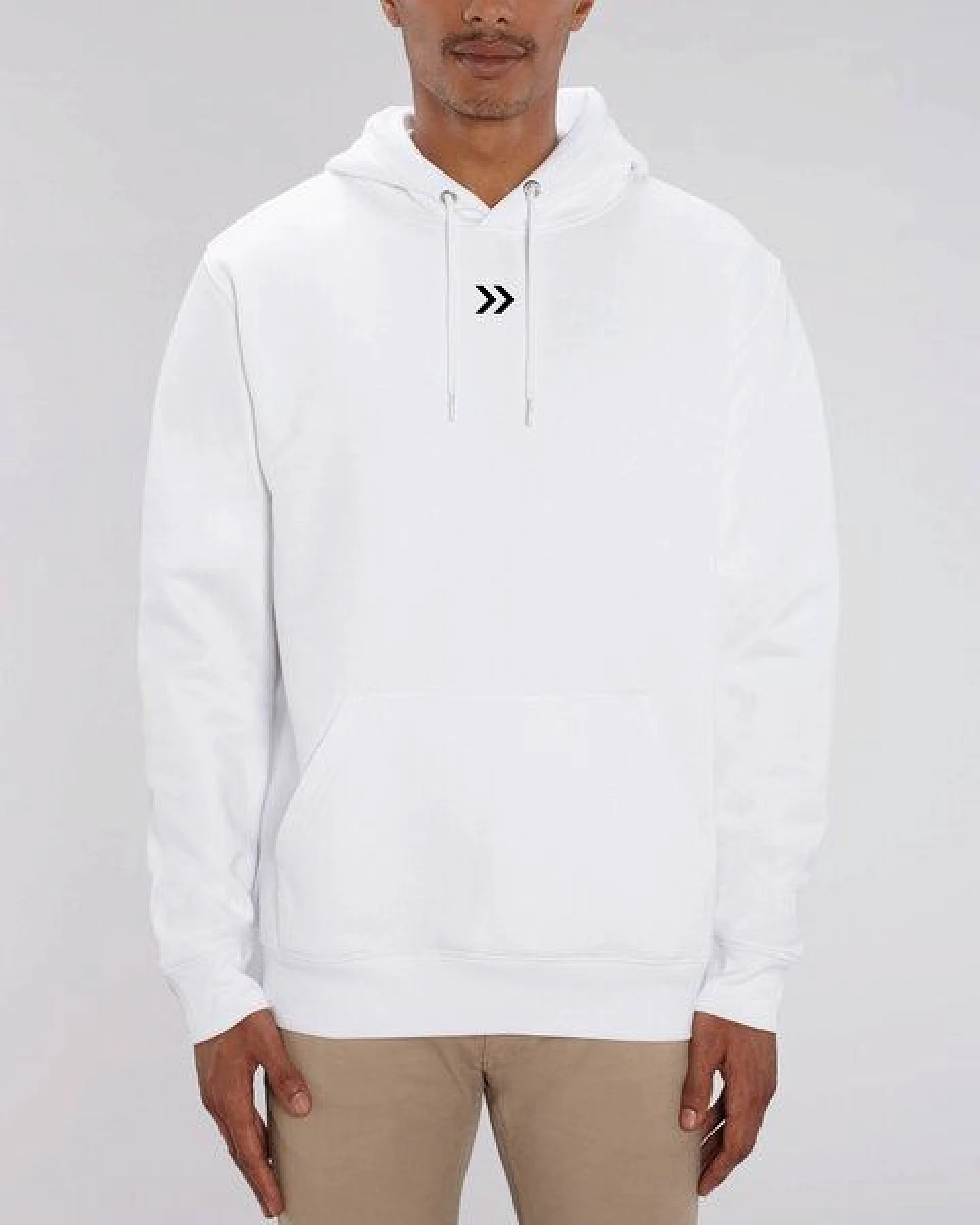 Human Family Bio Unisex Hoodie - "Skip" – Ansicht 2