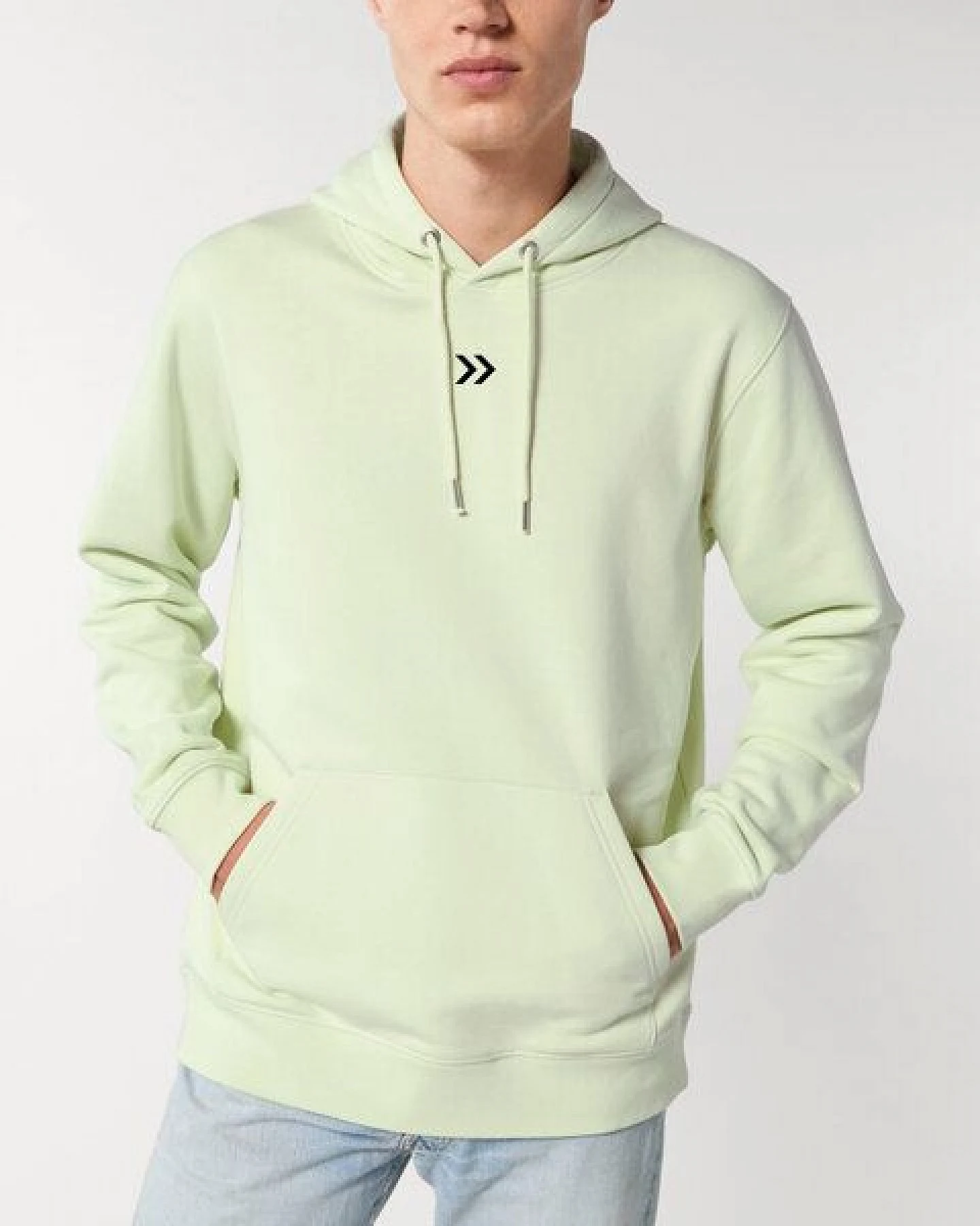 Human Family Bio Unisex Hoodie - "Skip" – Ansicht 2
