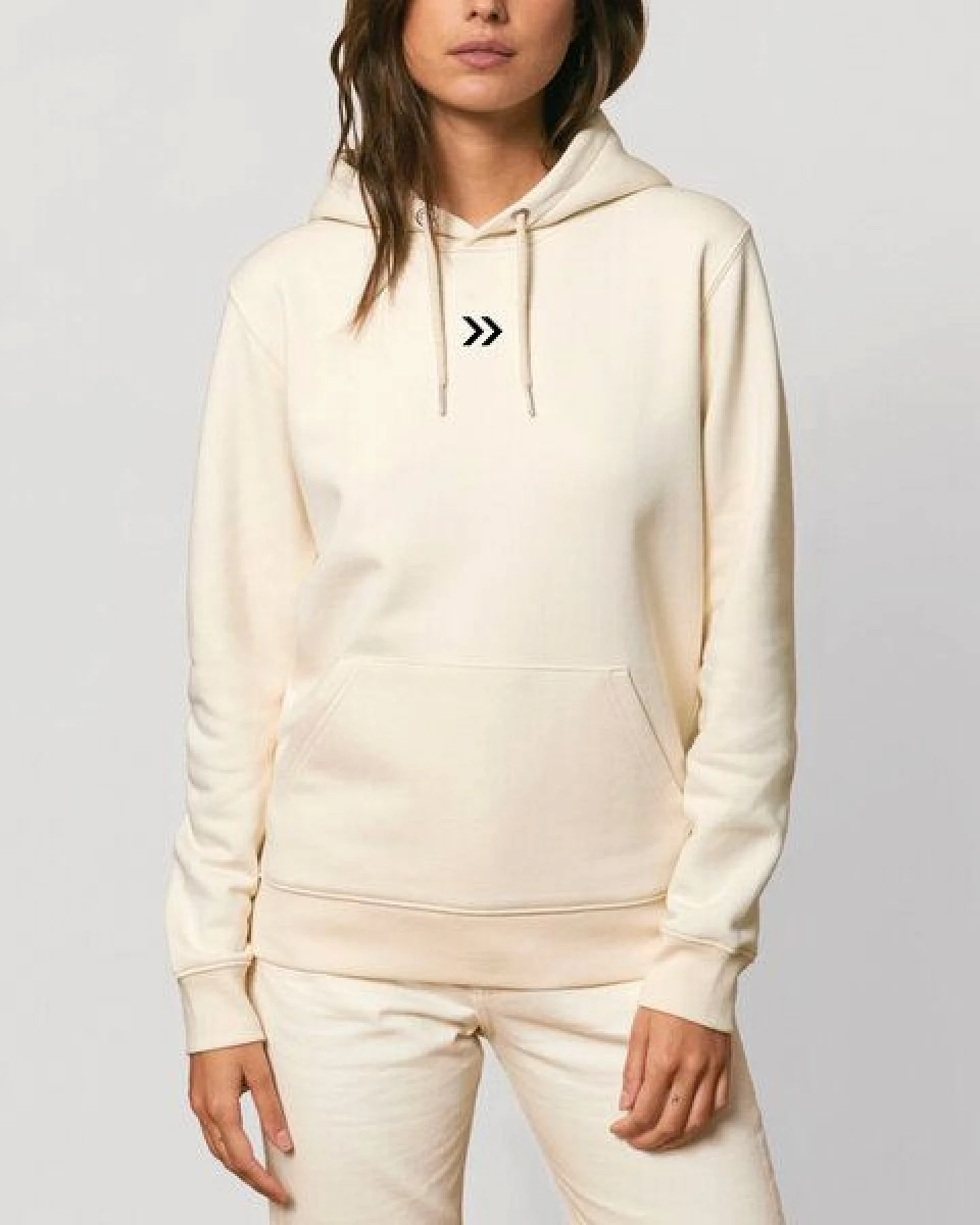 Human Family Bio Unisex Hoodie - "Skip" – Ansicht 4
