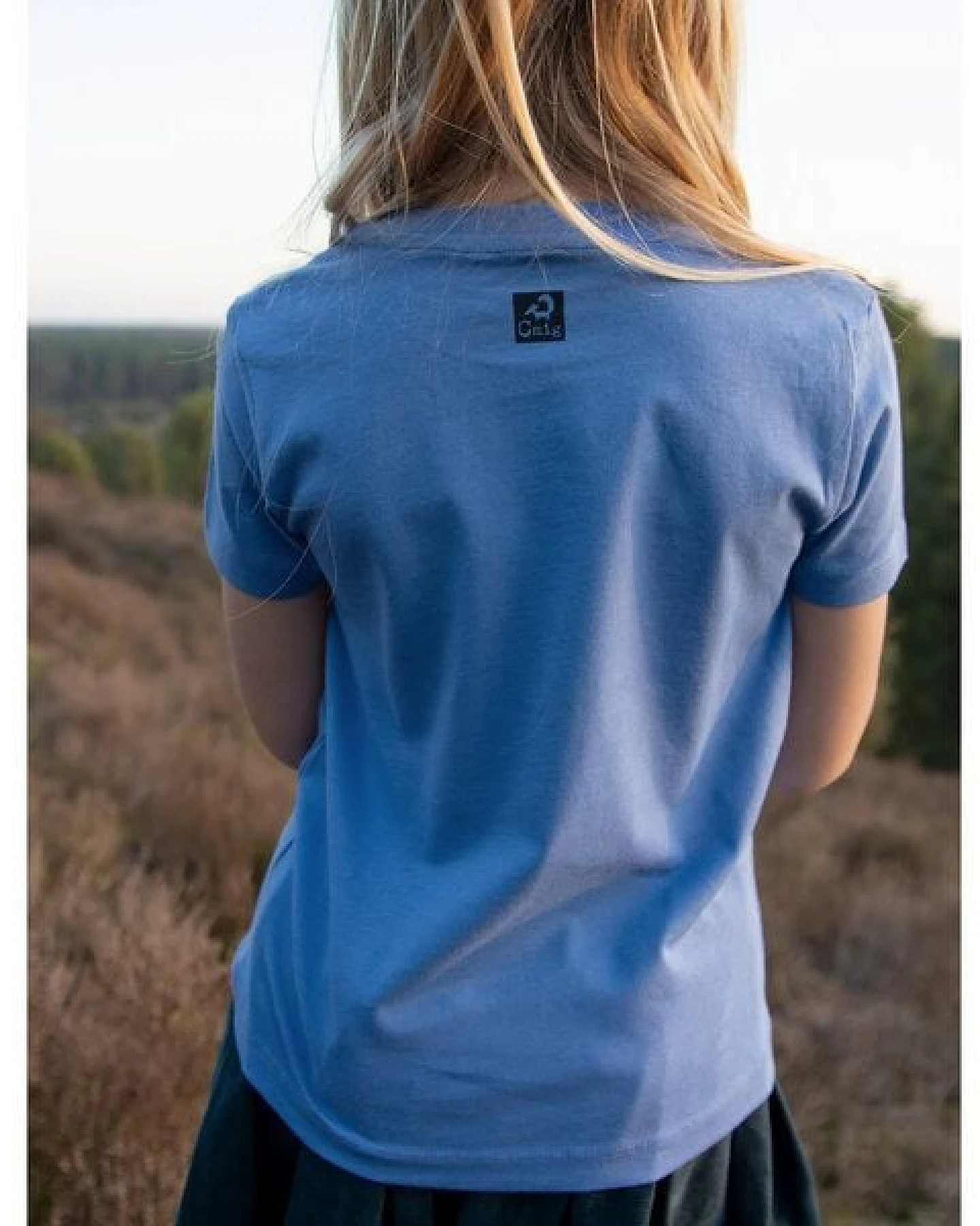 Cmig Kinder T-shirt Tandem in bright blue – Ansicht 4