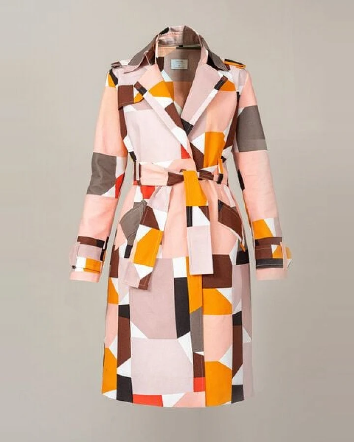 Atelier SNOW Bio Baumwolle Trenchcoat Gina