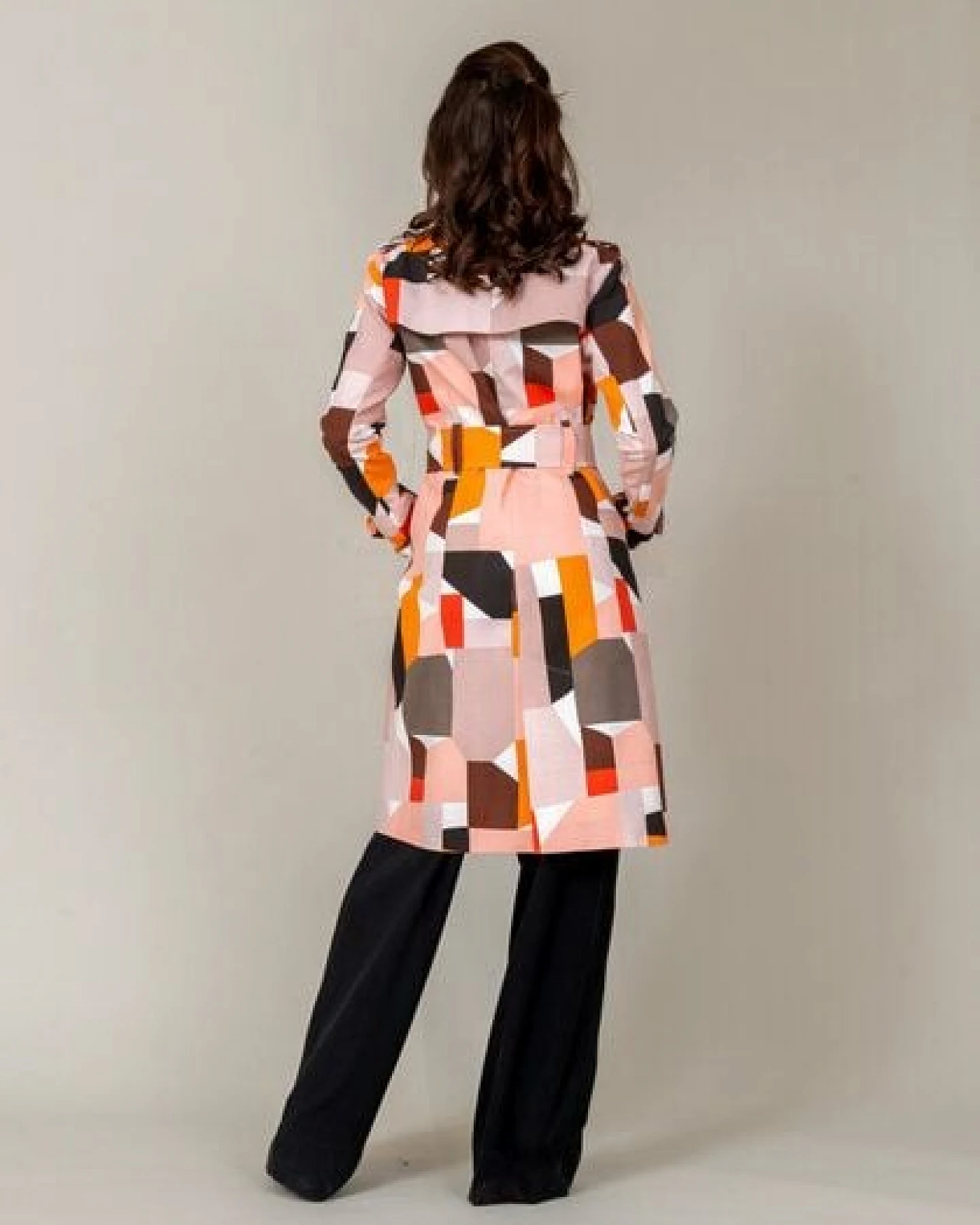 Atelier SNOW Bio Baumwolle Trenchcoat Gina – Ansicht 4