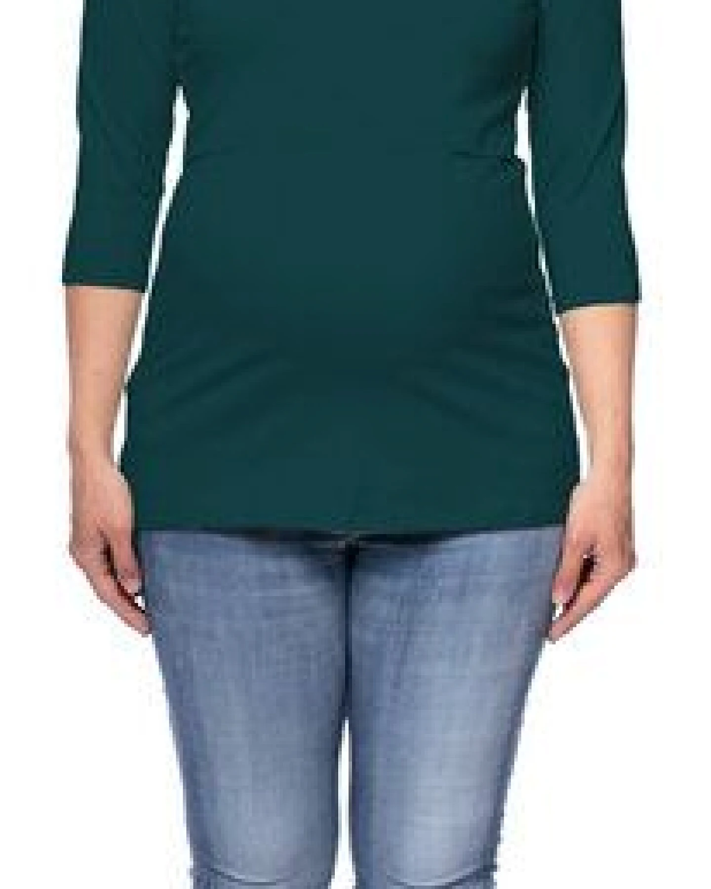 Milchshake 103 BASIC Umstands- und Stillshirt 3/4 Arm aus Bio-Baumwolle – Ansicht 3