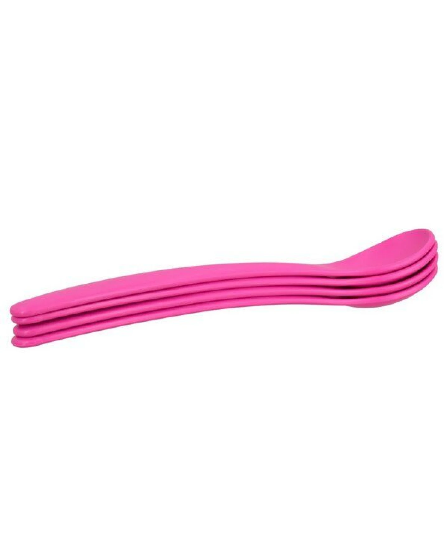 Biodora Bio-PE Babylöffel (4er Set) – Weichmacherfrei – Sanft zum Gaumen – Biokunststoff auf Stärkebasis – Ansicht 3