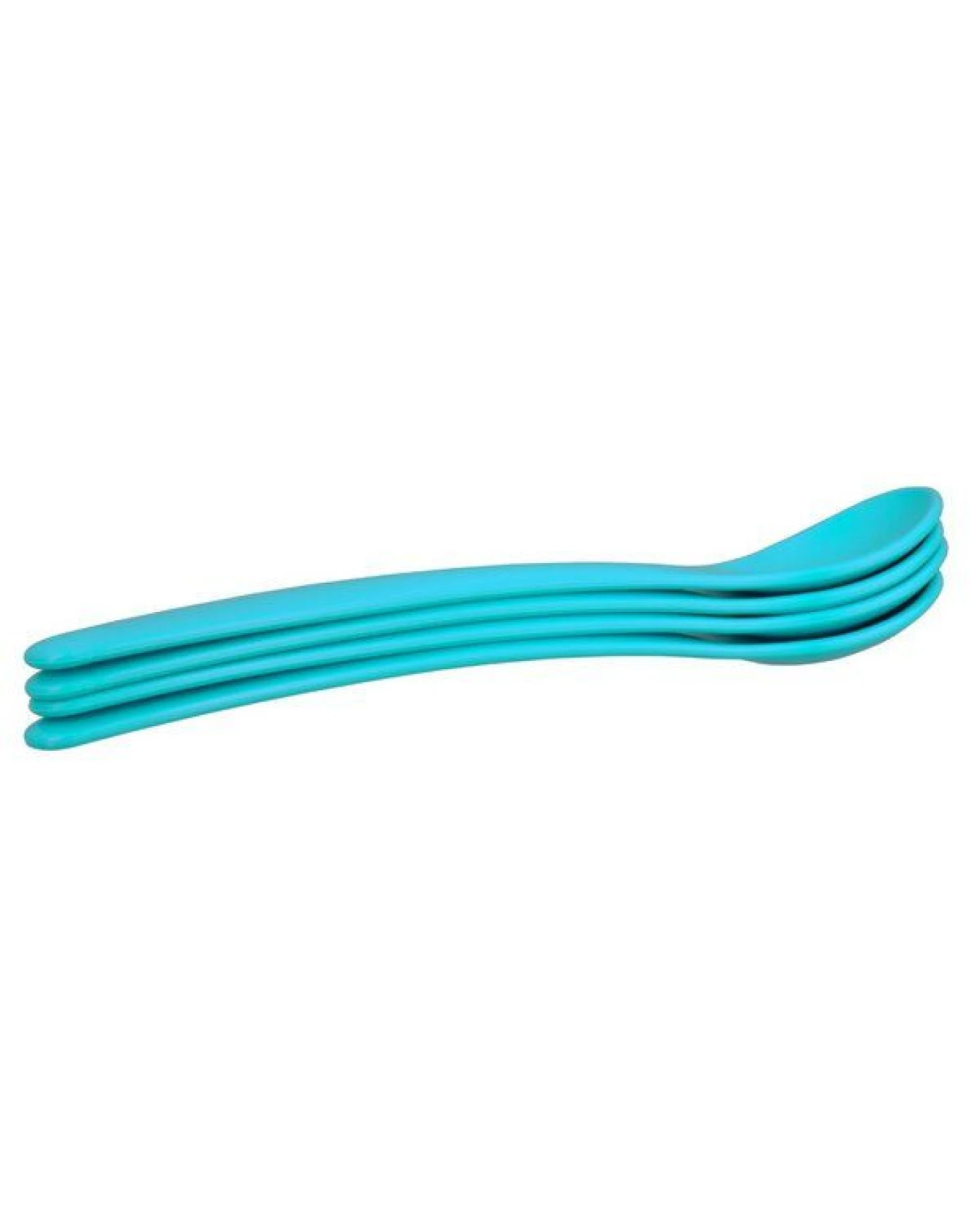 Biodora Bio-PE Babylöffel (4er Set) – Weichmacherfrei – Sanft zum Gaumen – Biokunststoff auf Stärkebasis – Ansicht 3