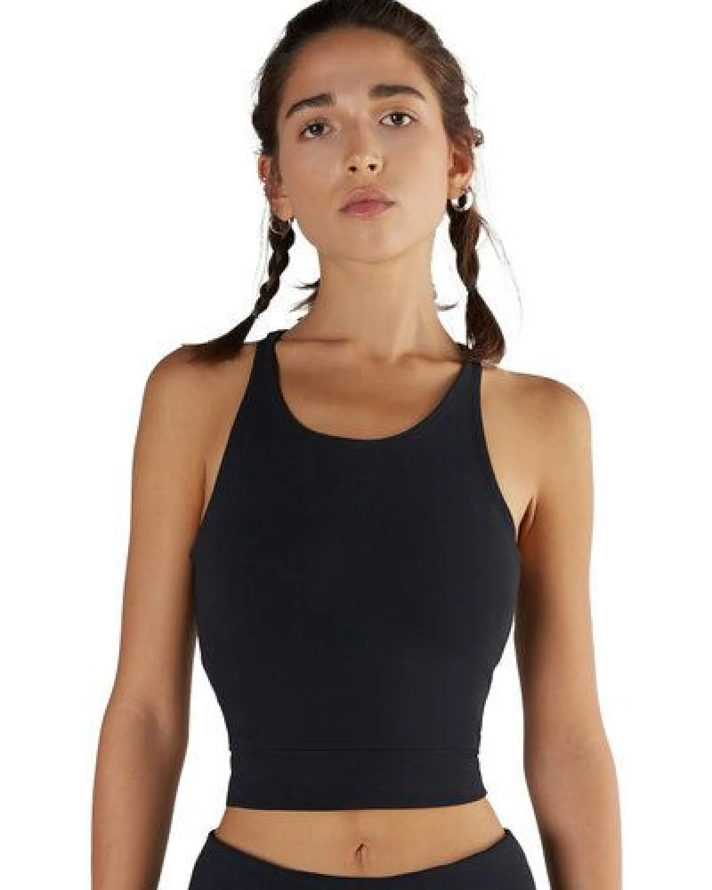 True North Damen Crop Top aus Bio-Baumwolle Bauchfreies Yogatops T1220 – Ansicht 2
