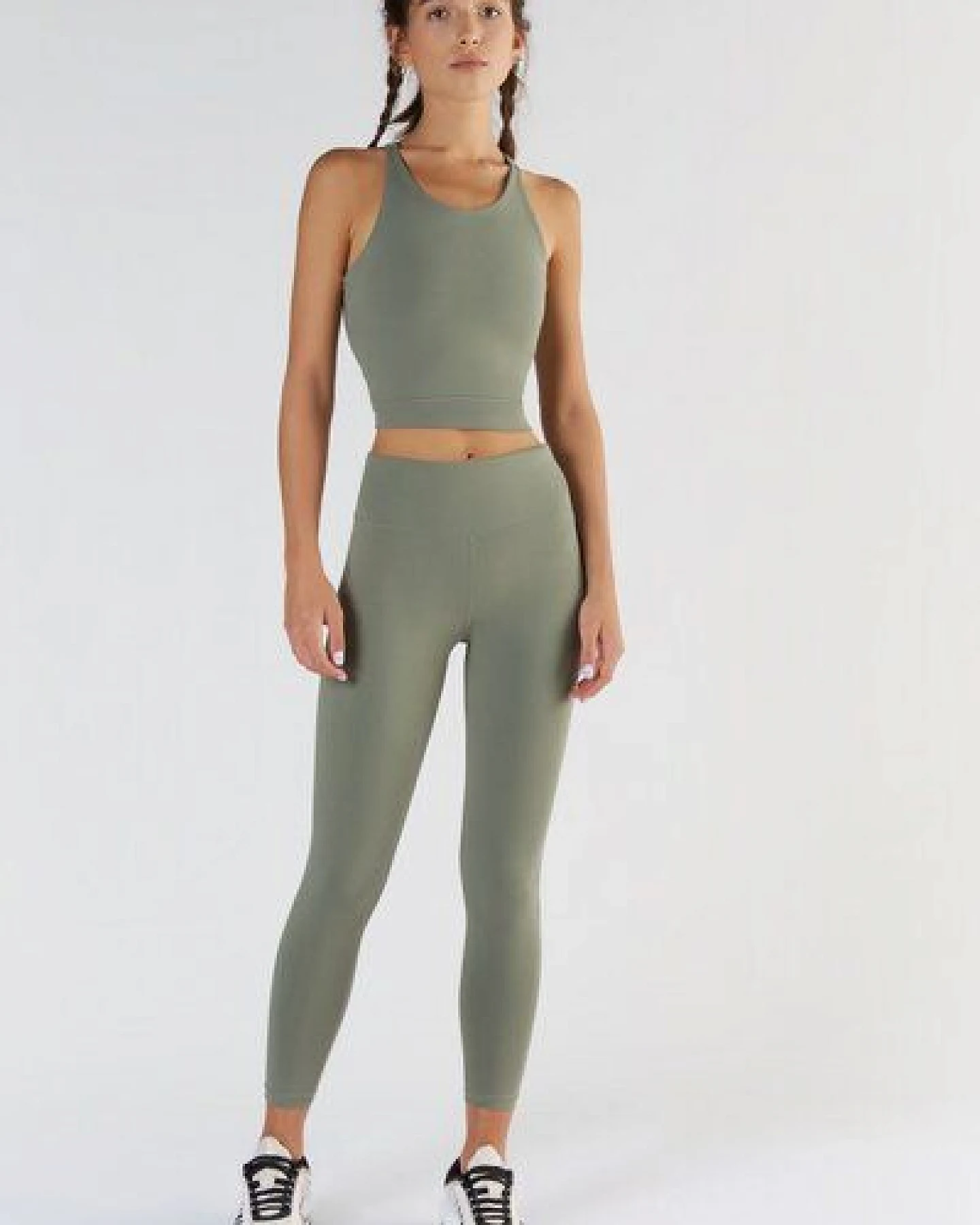 True North Damen Crop Top aus Bio-Baumwolle Bauchfreies Yogatops T1220 – Ansicht 3