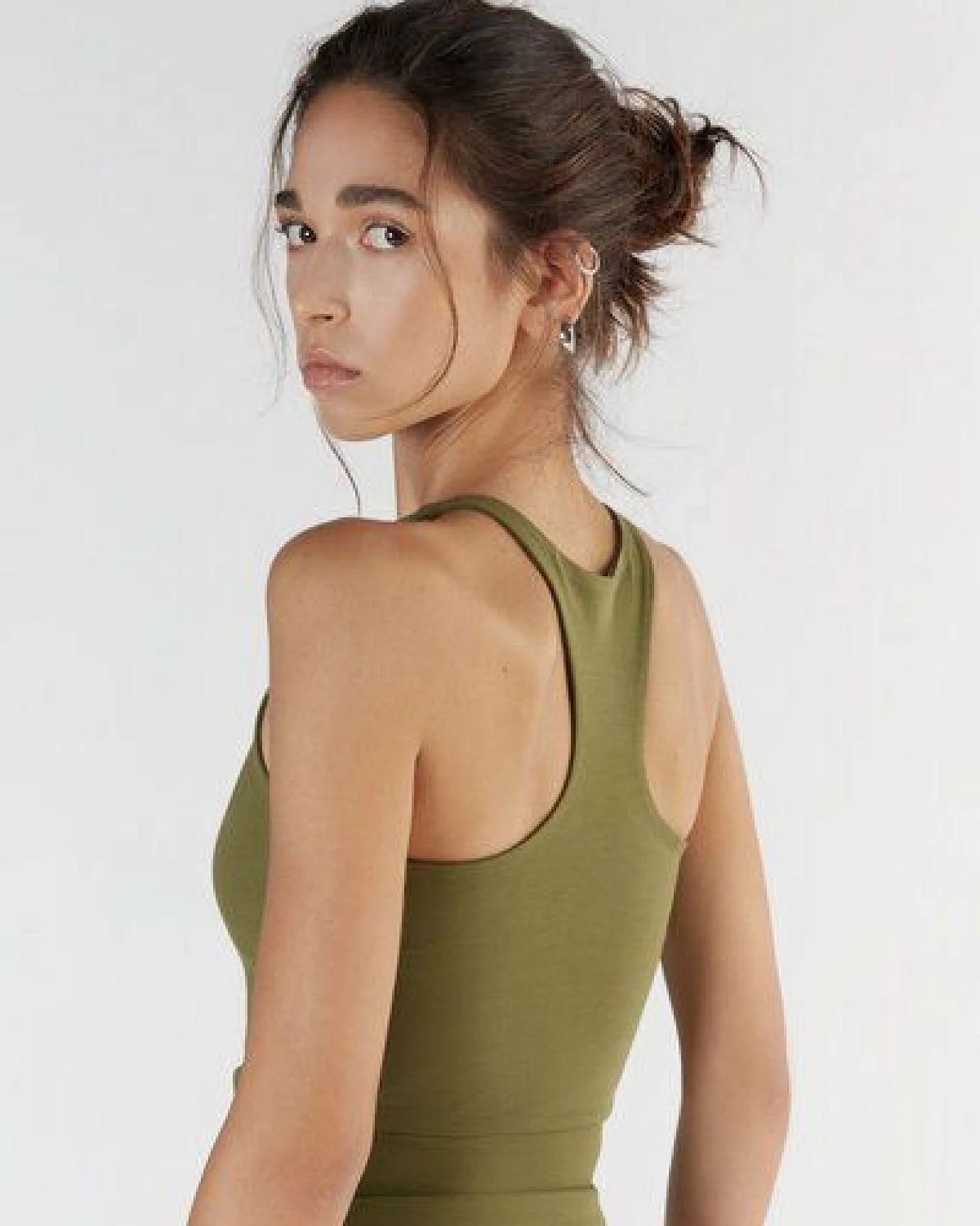 True North Damen Crop Top aus Bio-Baumwolle Bauchfreies Yogatops T1220 – Ansicht 2