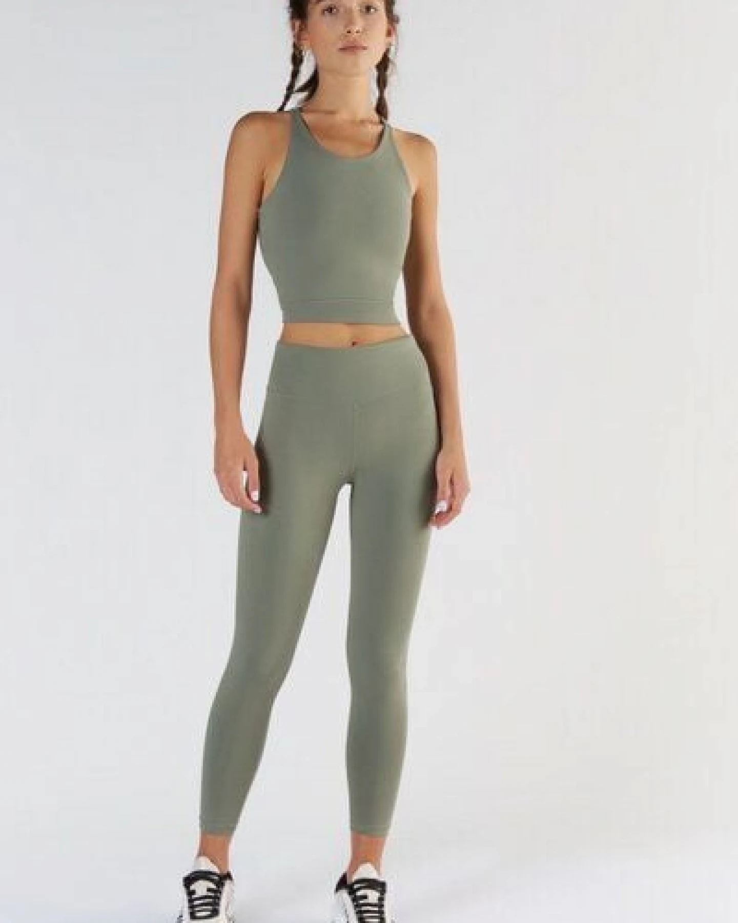 True North Damen Crop Top aus Bio-Baumwolle Bauchfreies Yogatops T1220 – Ansicht 3