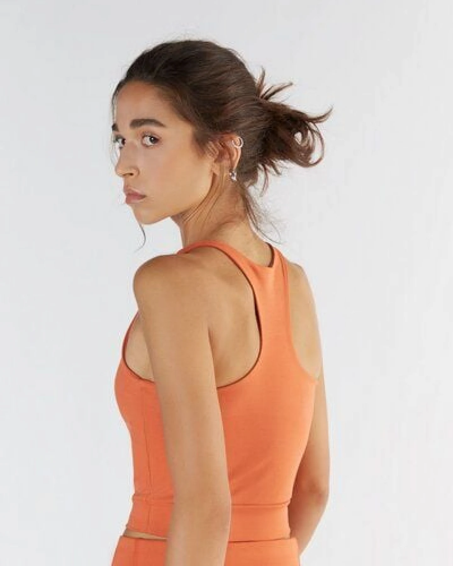 True North Damen Crop Top aus Bio-Baumwolle Bauchfreies Yogatops T1220 – Ansicht 2