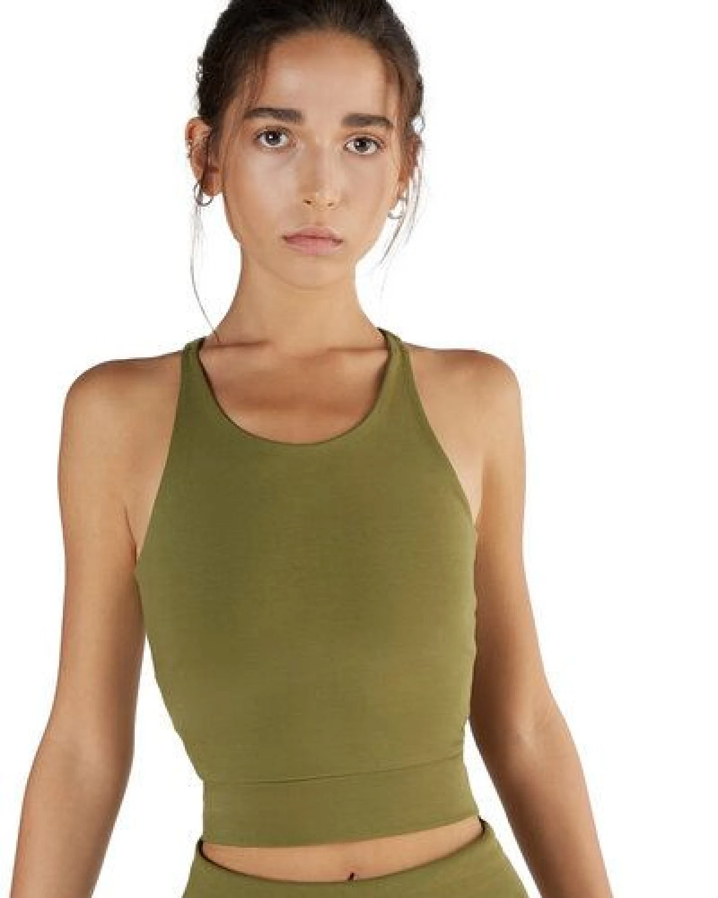 True North Damen Crop Top aus Bio-Baumwolle Bauchfreies Yogatops T1220 – Ansicht 2