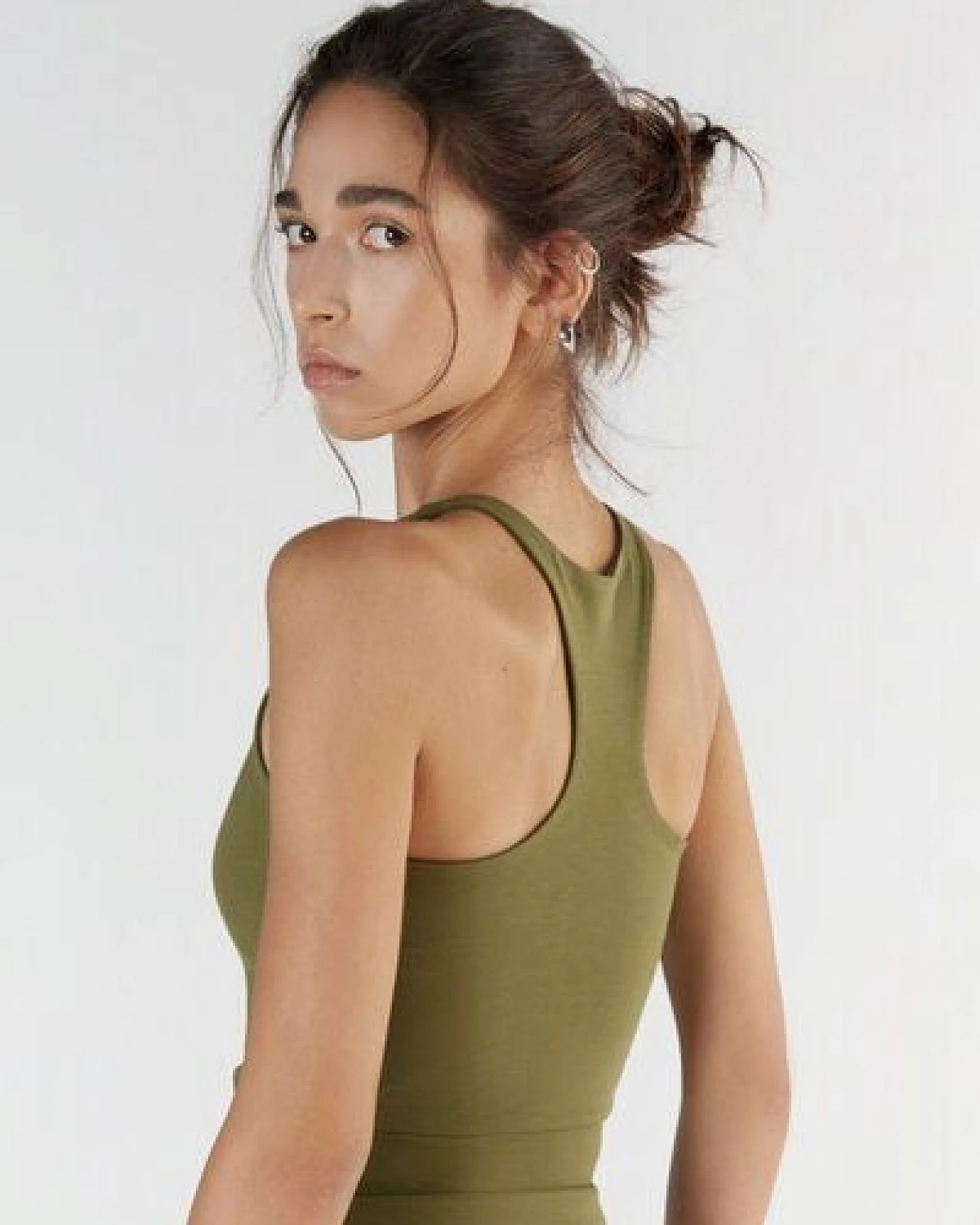 True North Damen Crop Top aus Bio-Baumwolle Bauchfreies Yogatops T1220 – Ansicht 3