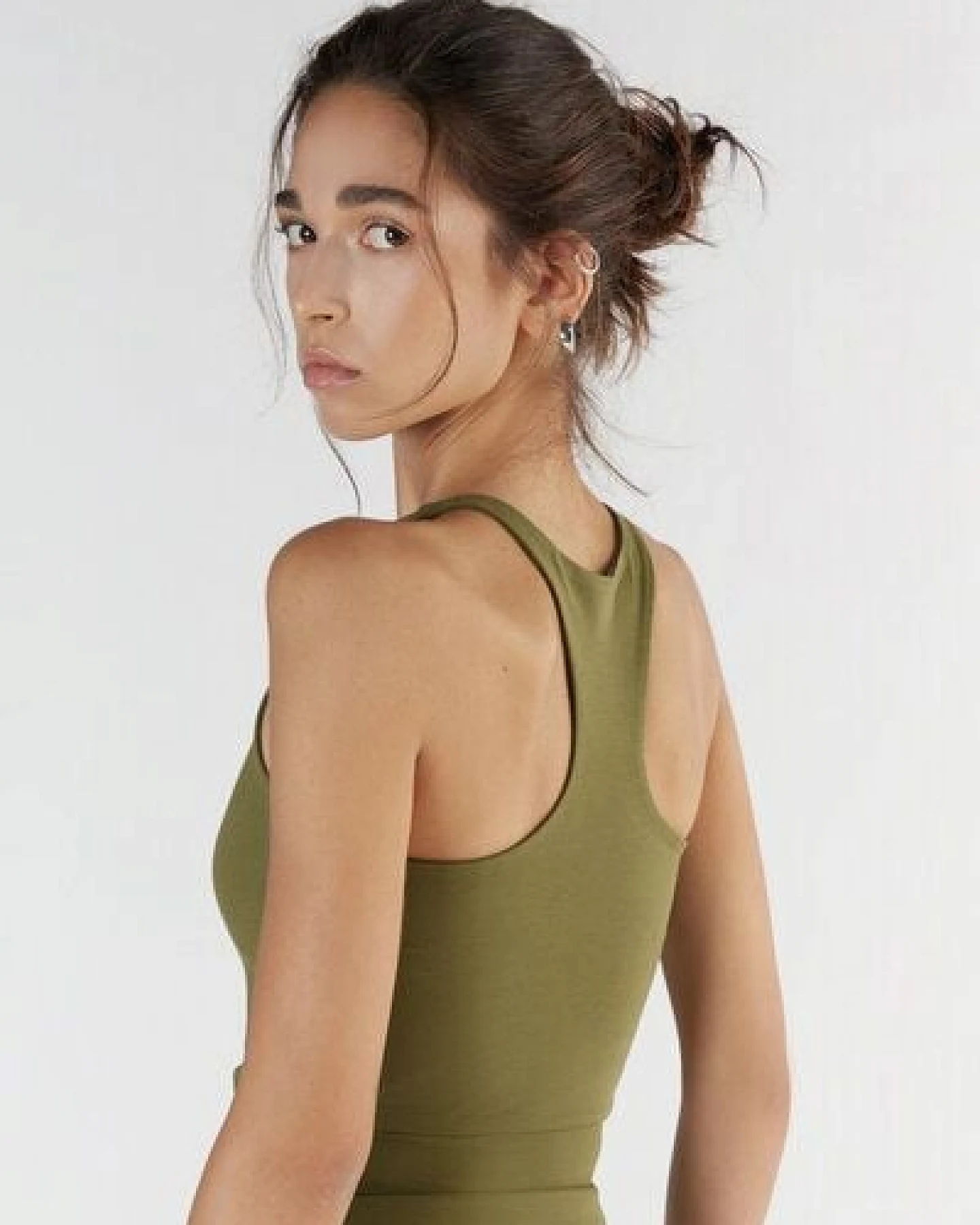 True North Damen Crop Top aus Bio-Baumwolle Bauchfreies Yogatops T1220 – Ansicht 4