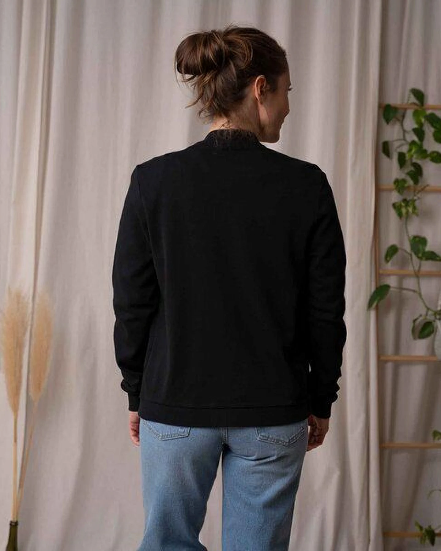 Vresh Clothing Velia - Zip Weste aus Biobaumwolle – Ansicht 2