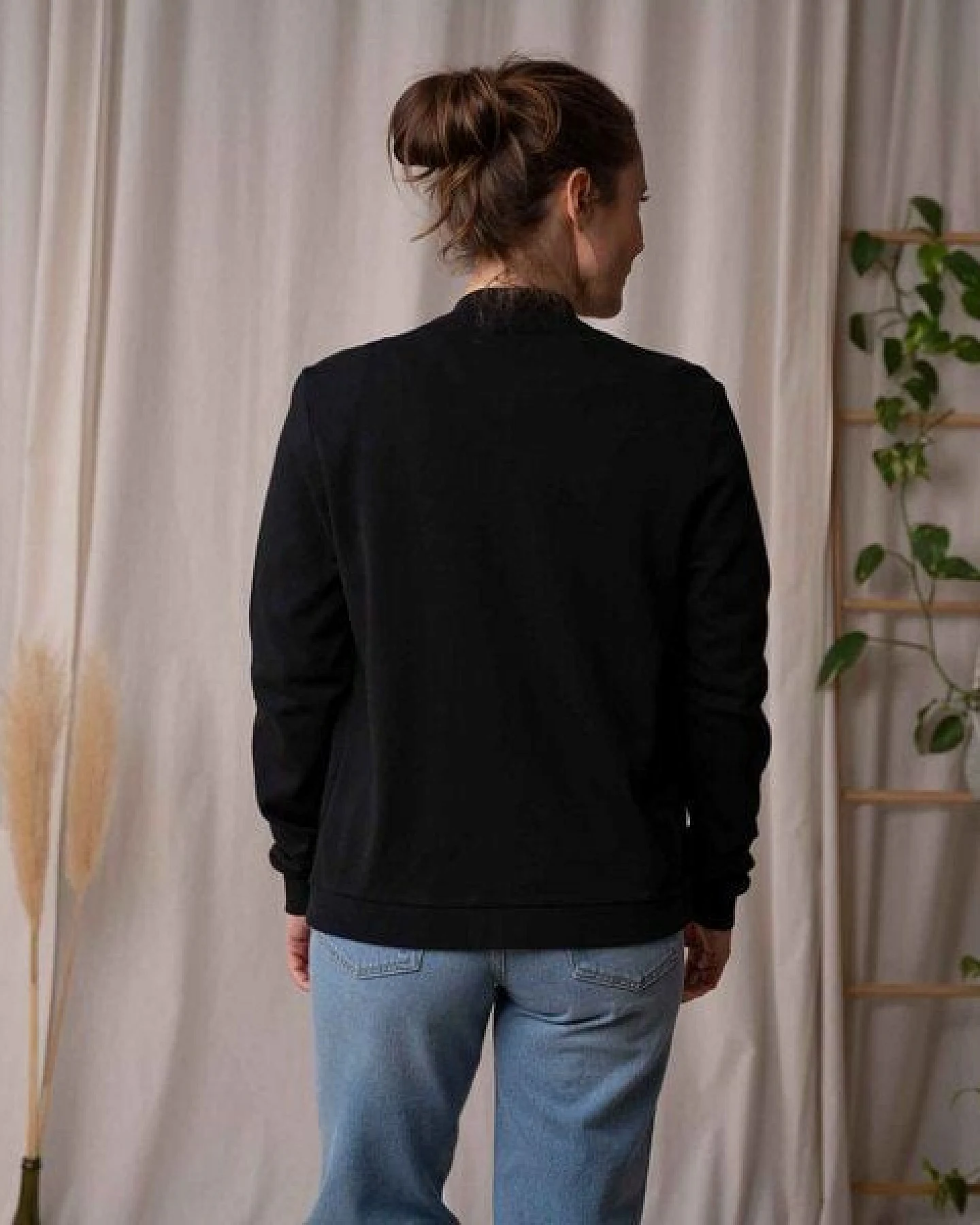 Vresh Clothing Velia - Zip Weste aus Biobaumwolle – Ansicht 2