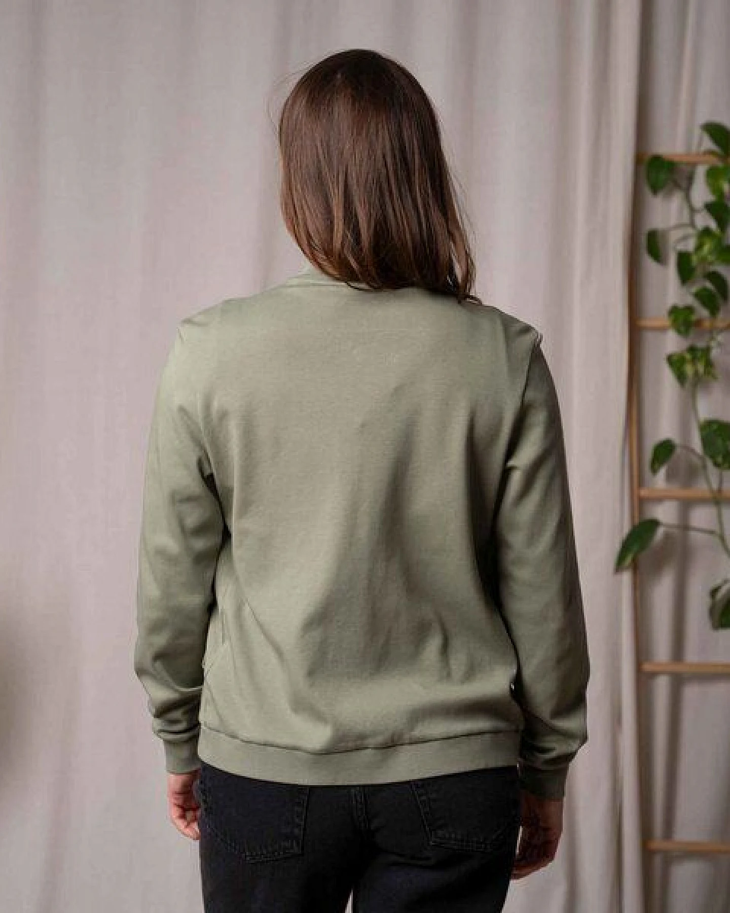 Vresh Clothing Velia - Zip Weste aus Biobaumwolle – Ansicht 3