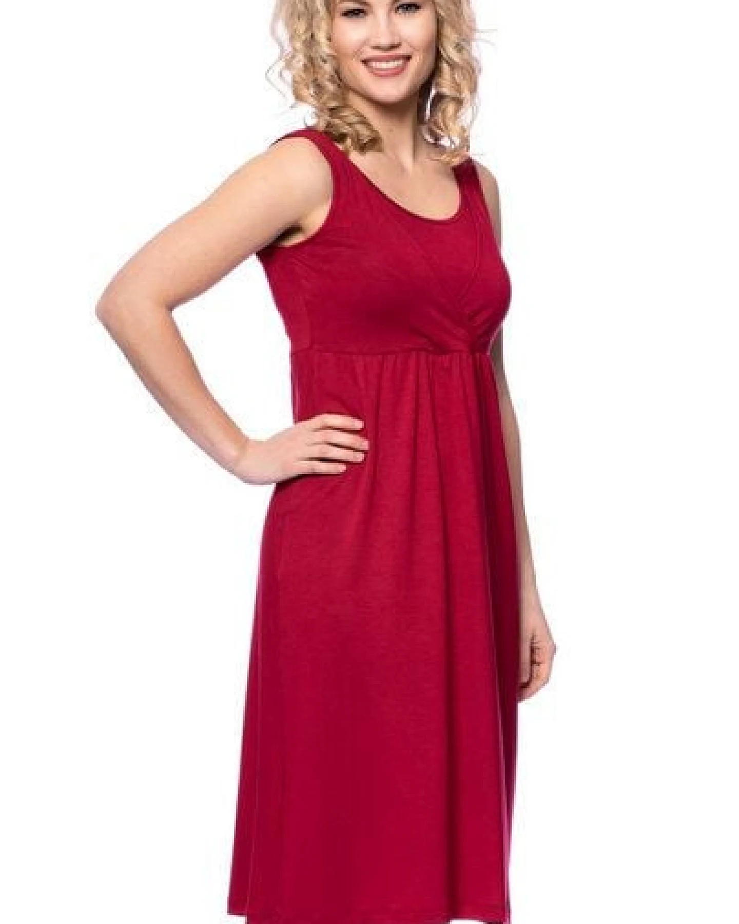 Milchshake 2 tlg. VARIO-SET (LUNA & ESTHA) Umstands-& Stillkleid Uni aus TENCEL Modal – Ansicht 4