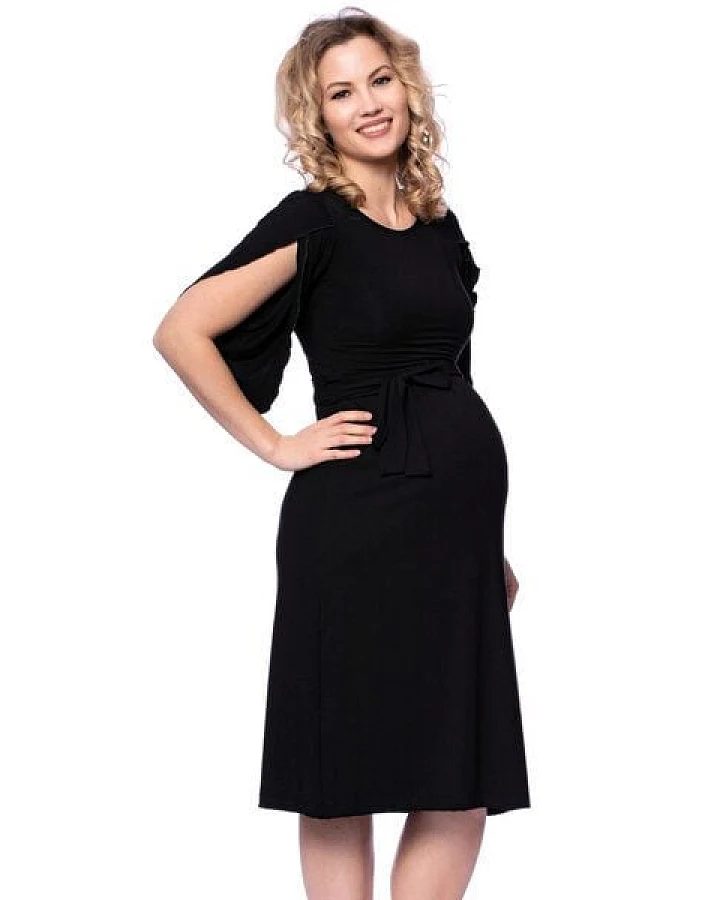 Milchshake 2 tlg. VARIO-SET (LUNA & ESTHA) Umstands-& Stillkleid Uni aus TENCEL Modal