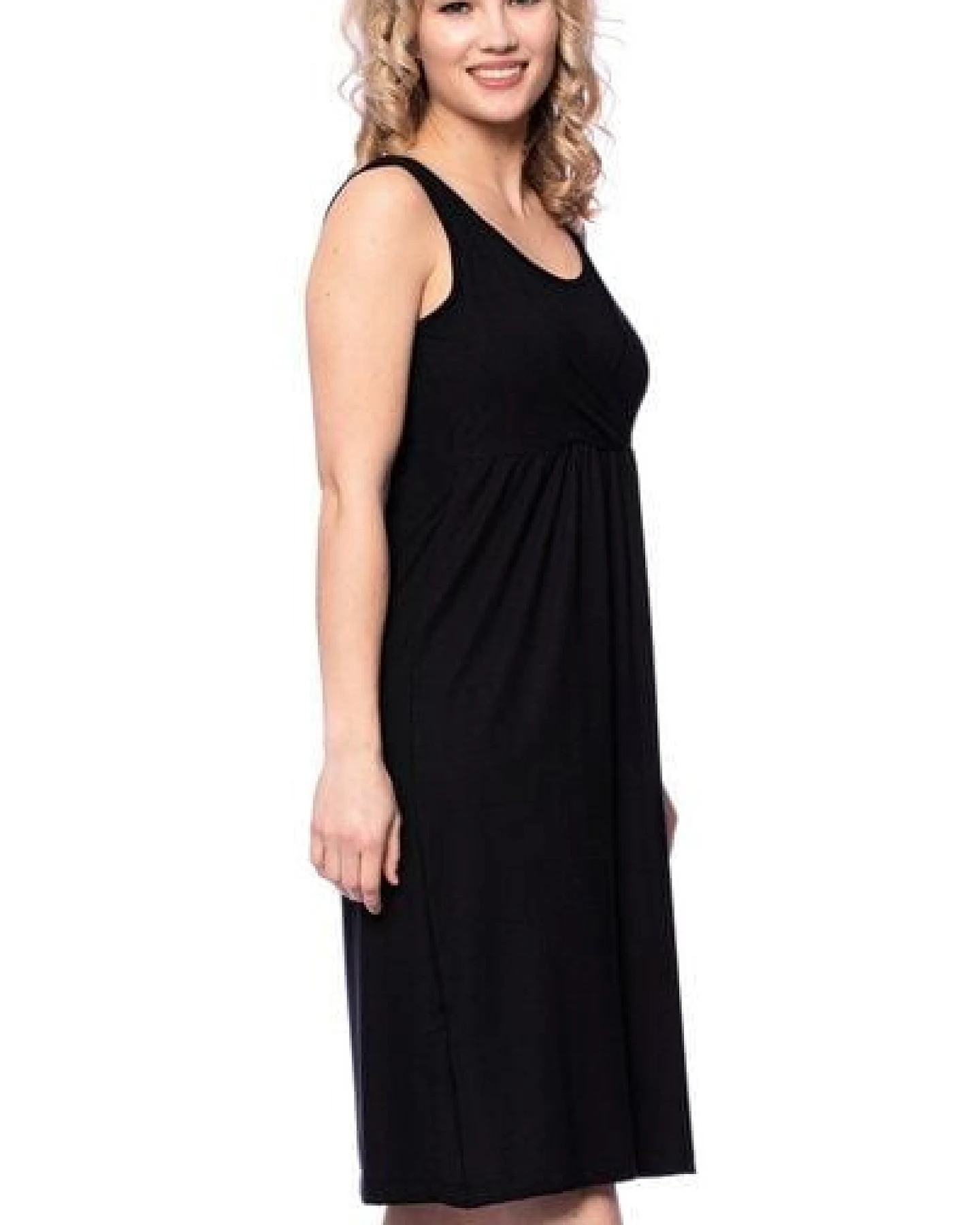 Milchshake 2 tlg. VARIO-SET (LUNA & ESTHA) Umstands-& Stillkleid Uni aus TENCEL Modal – Ansicht 4
