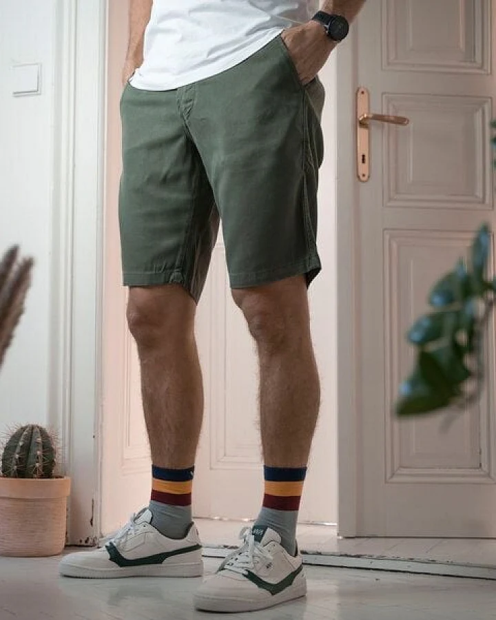 Vresh Clothing Vebo - Chino-Shorts aus TENCEL (TM) Lyocell