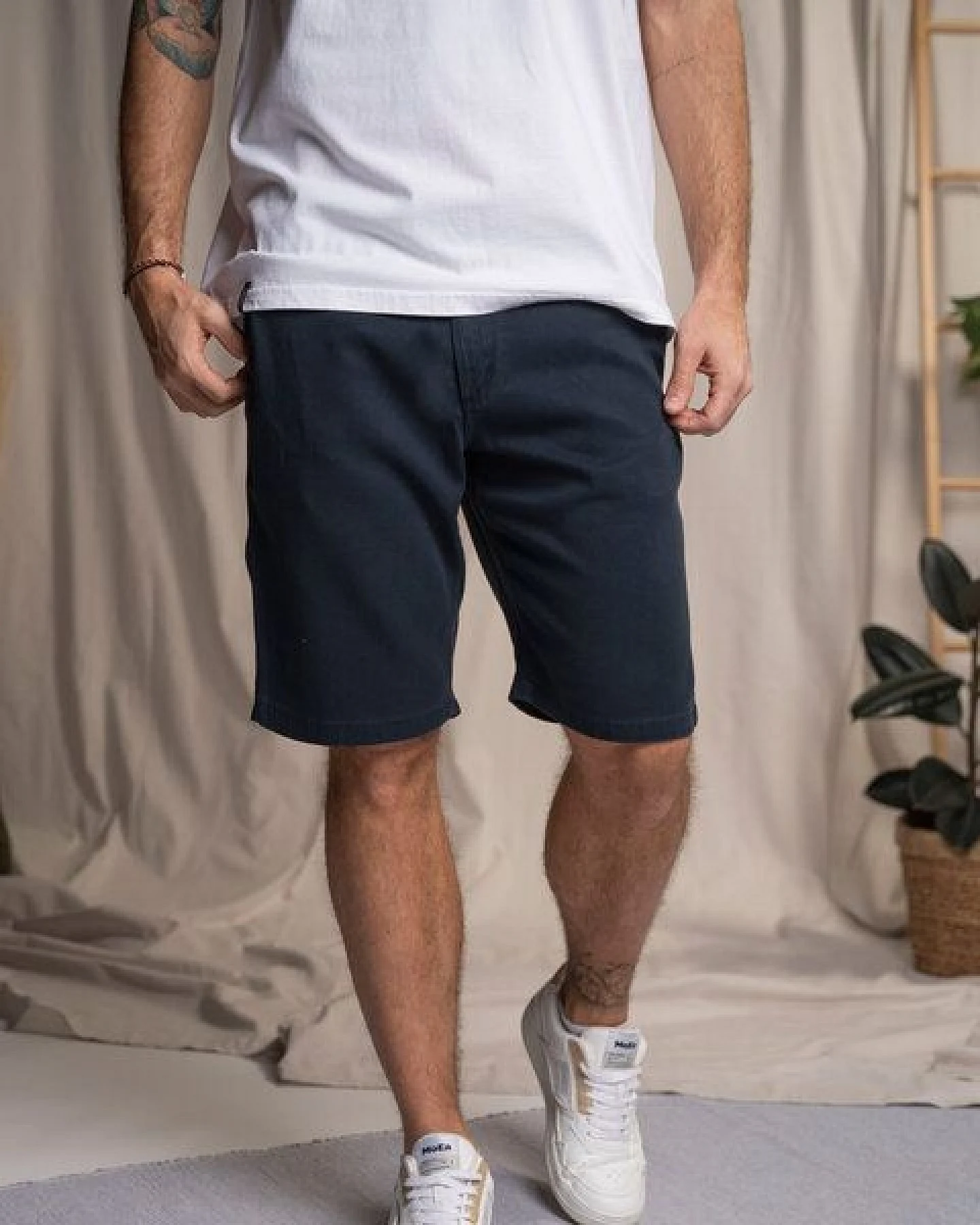 Vresh Clothing Vebo - Chino-Shorts aus TENCEL (TM) Lyocell – Ansicht 4