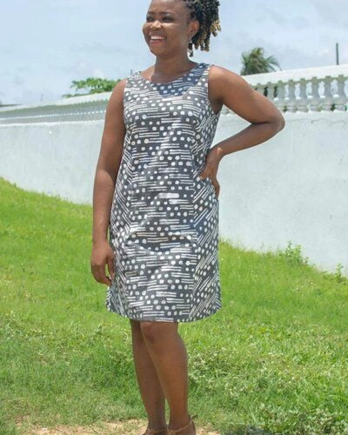 Global Mamas Bio Kleid - Boardwalk - Canopy – Ansicht 2