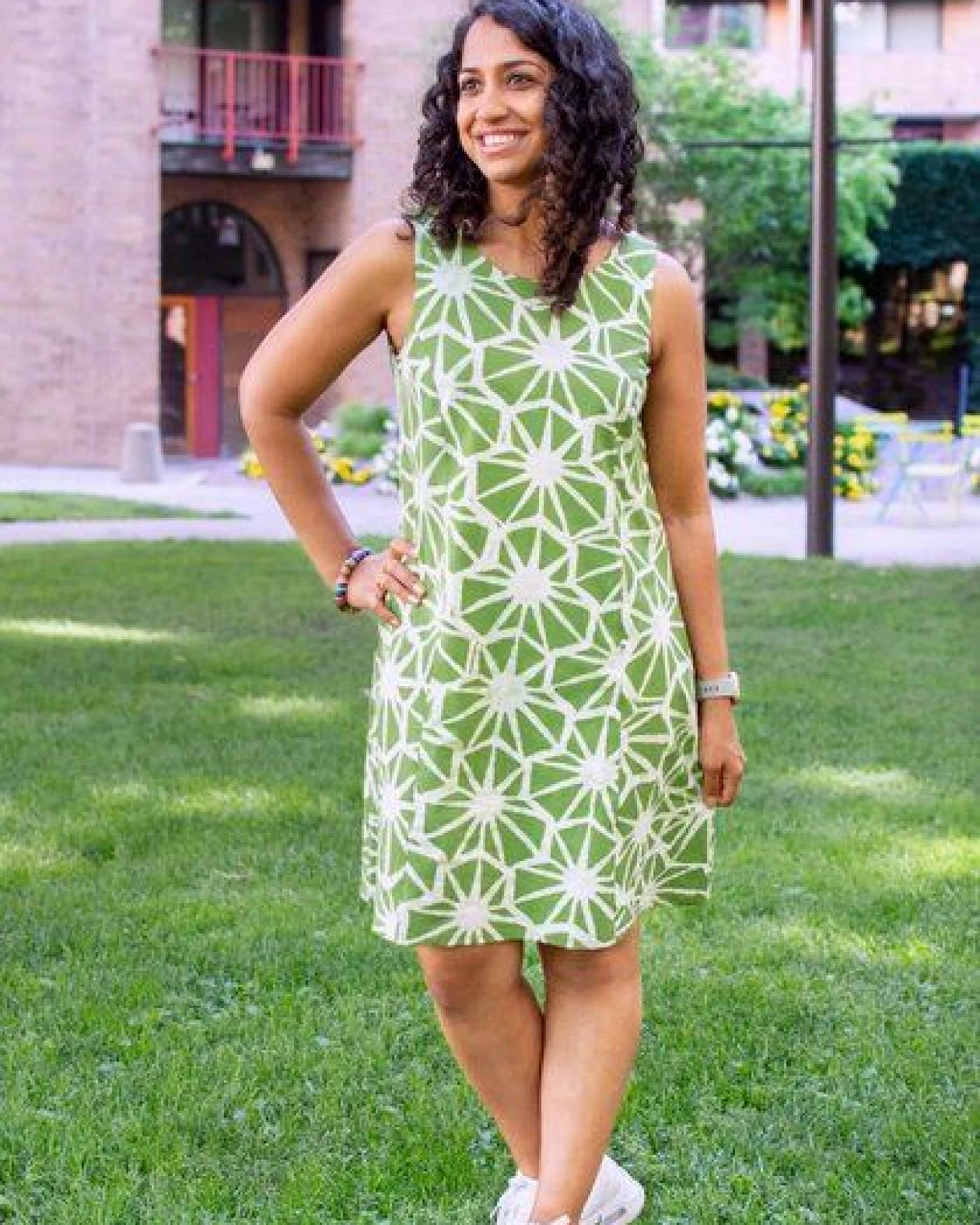 Global Mamas Bio Kleid - Boardwalk - Canopy – Ansicht 2